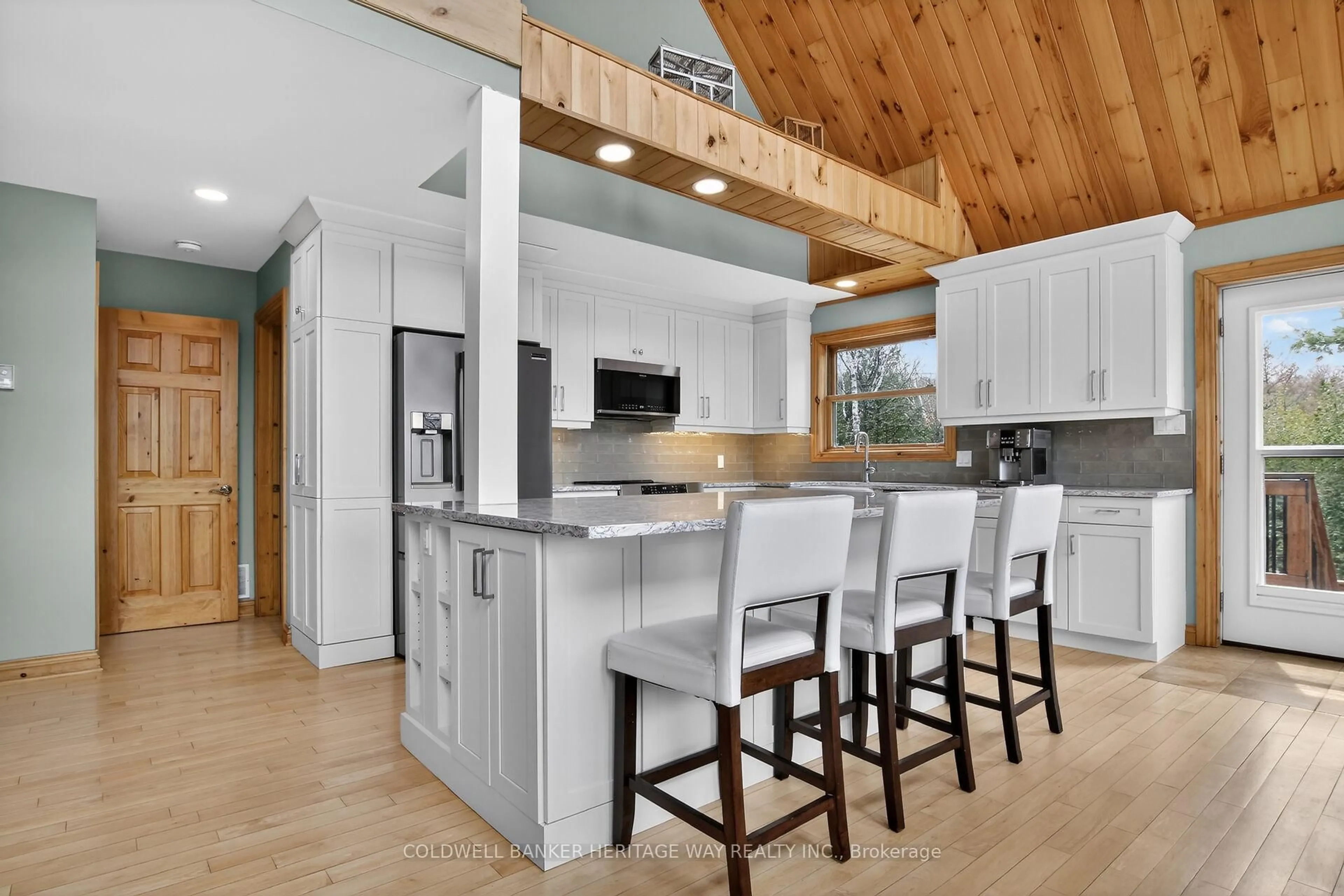 Open concept kitchen, unknown for 1220 Thomas Lane, Ompah Ontario K0H 2J0