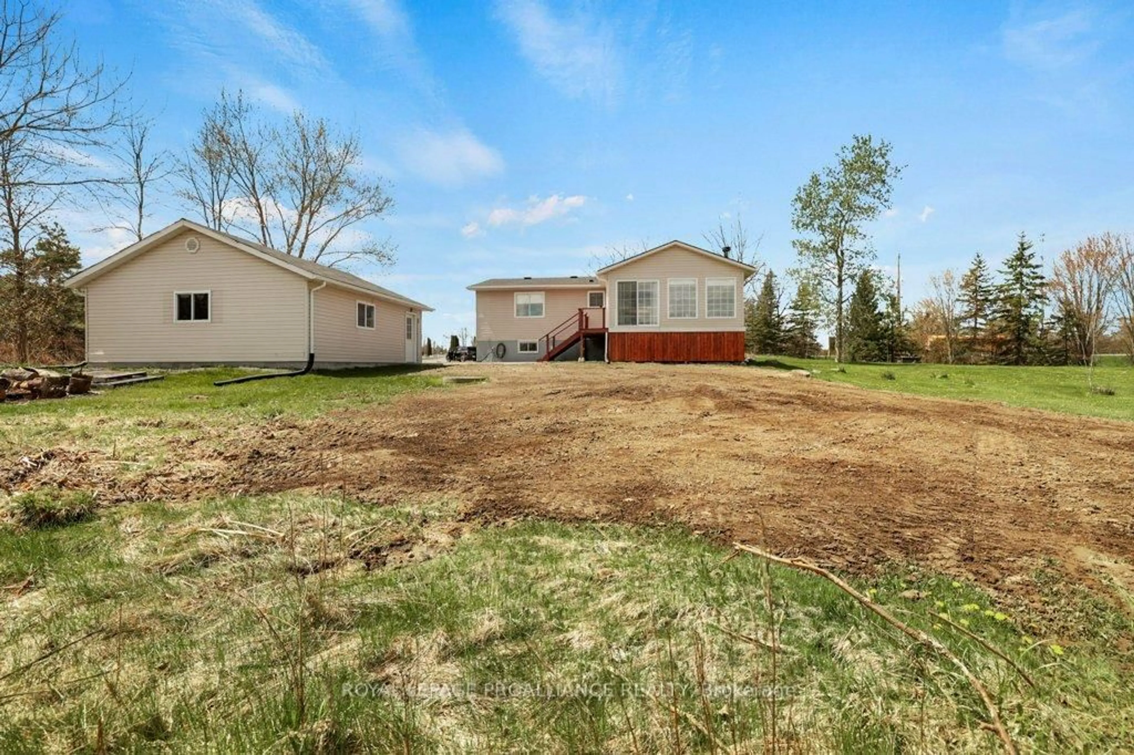 A pic from outside/outdoor area/front of a property/back of a property/a pic from drone, unknown for 7872B Highway 62, Quinte West Ontario K0K 2B0