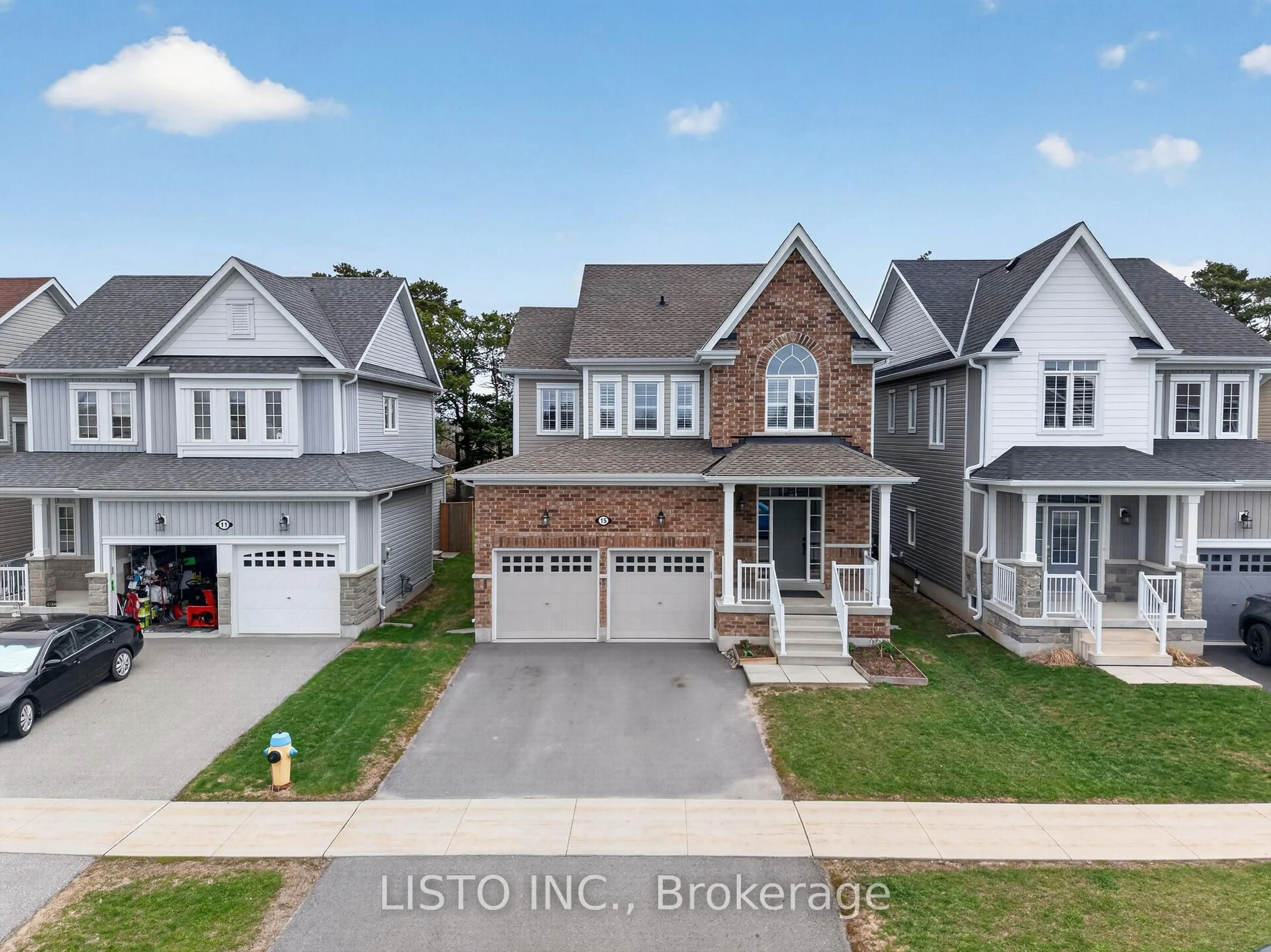 A pic from outside/outdoor area/front of a property/back of a property/a pic from drone, street for 15 Primeau Cres, Kawartha Lakes Ontario K9V 0M6