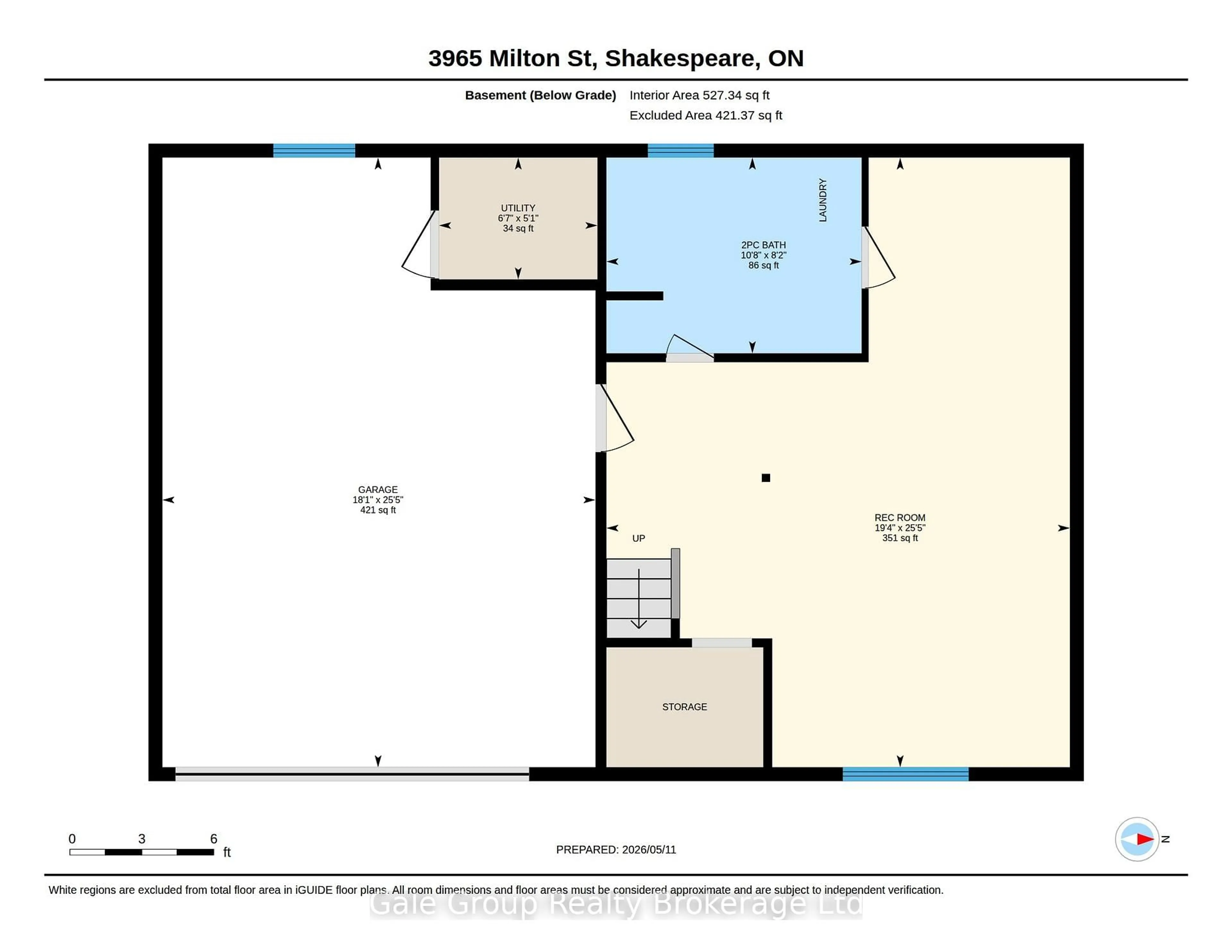 Floor plan for 3965 Milton St, Perth East Ontario N0B 2P0