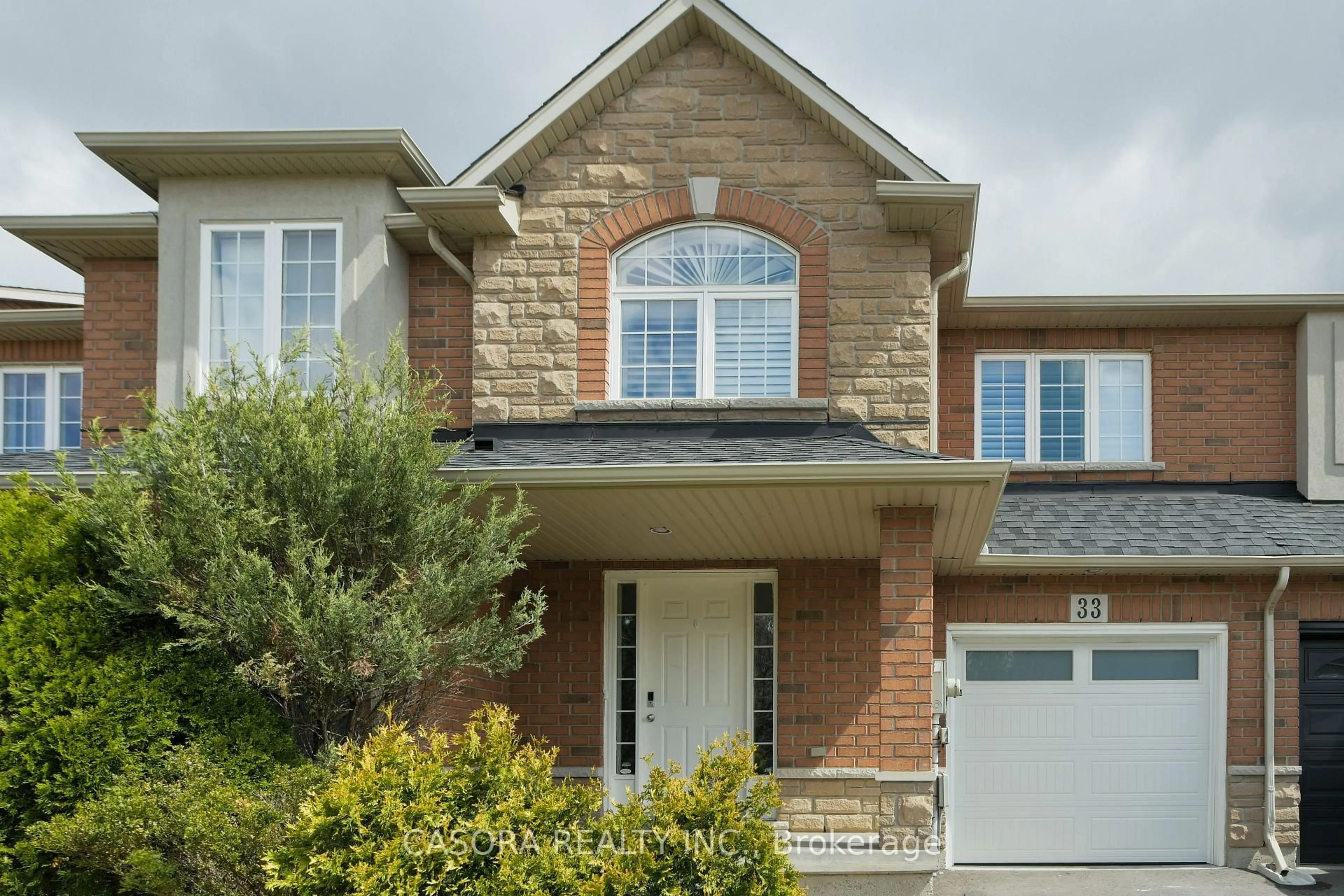Home with brick exterior material, street for 33 Hannon Cres, Hamilton Ontario L0R 1P0