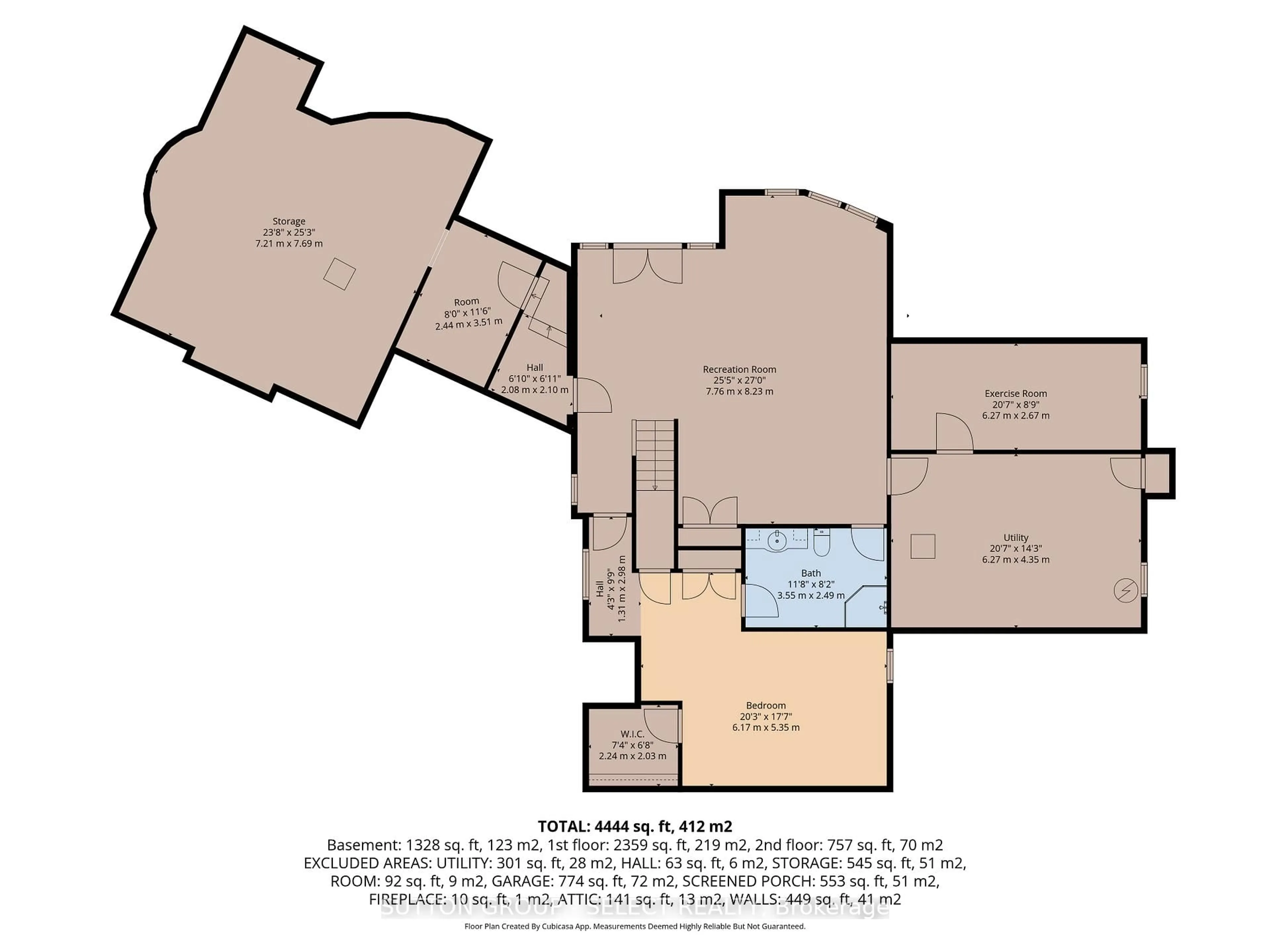 Floor plan for 4544 Lakeshore Rd, Plympton-Wyoming Ontario N0N 1J6
