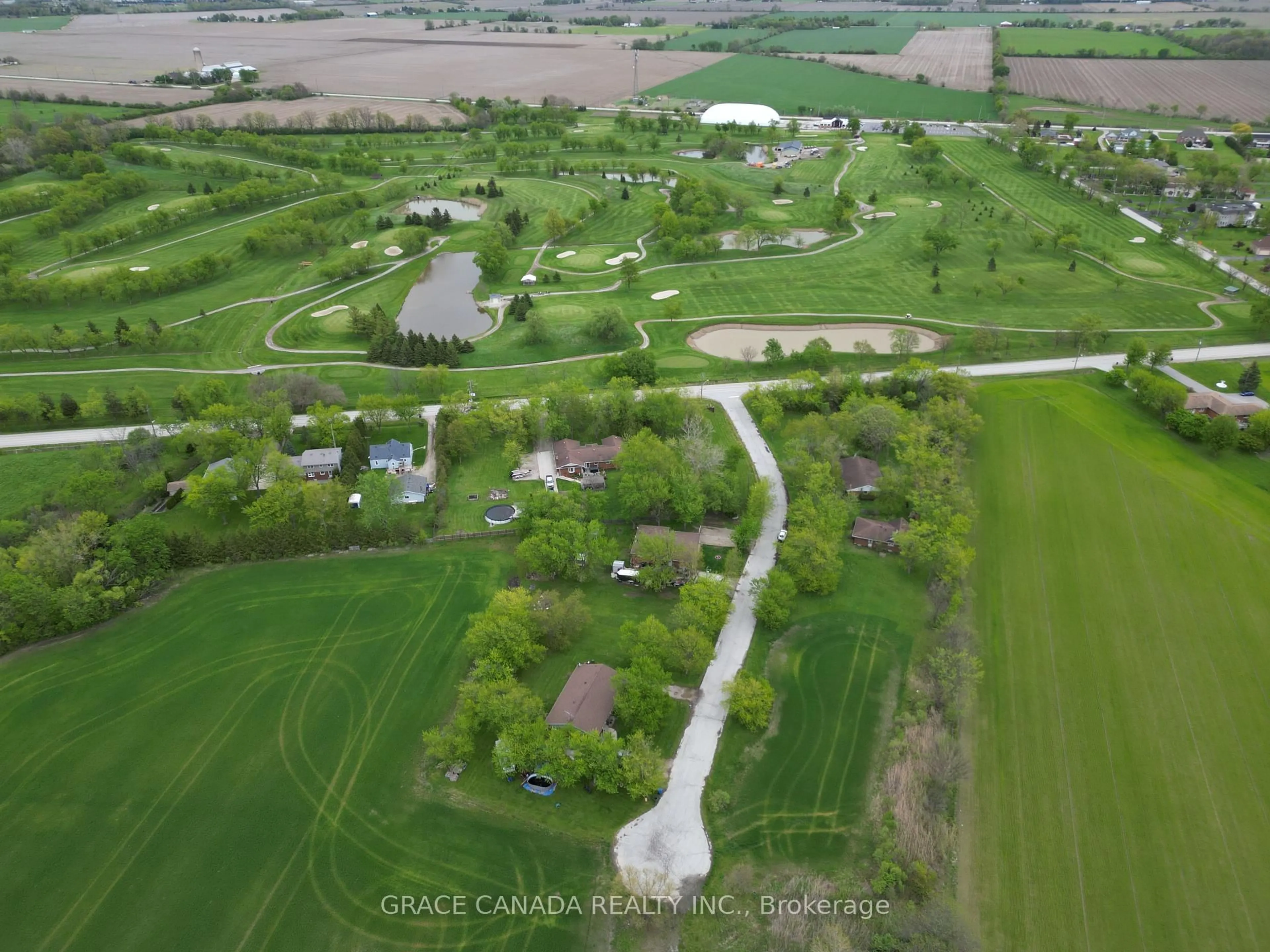 A pic from outside/outdoor area/front of a property/back of a property/a pic from drone, street for 4650 - 4666 Caboto Dr, LaSalle Ontario N9H 0H2