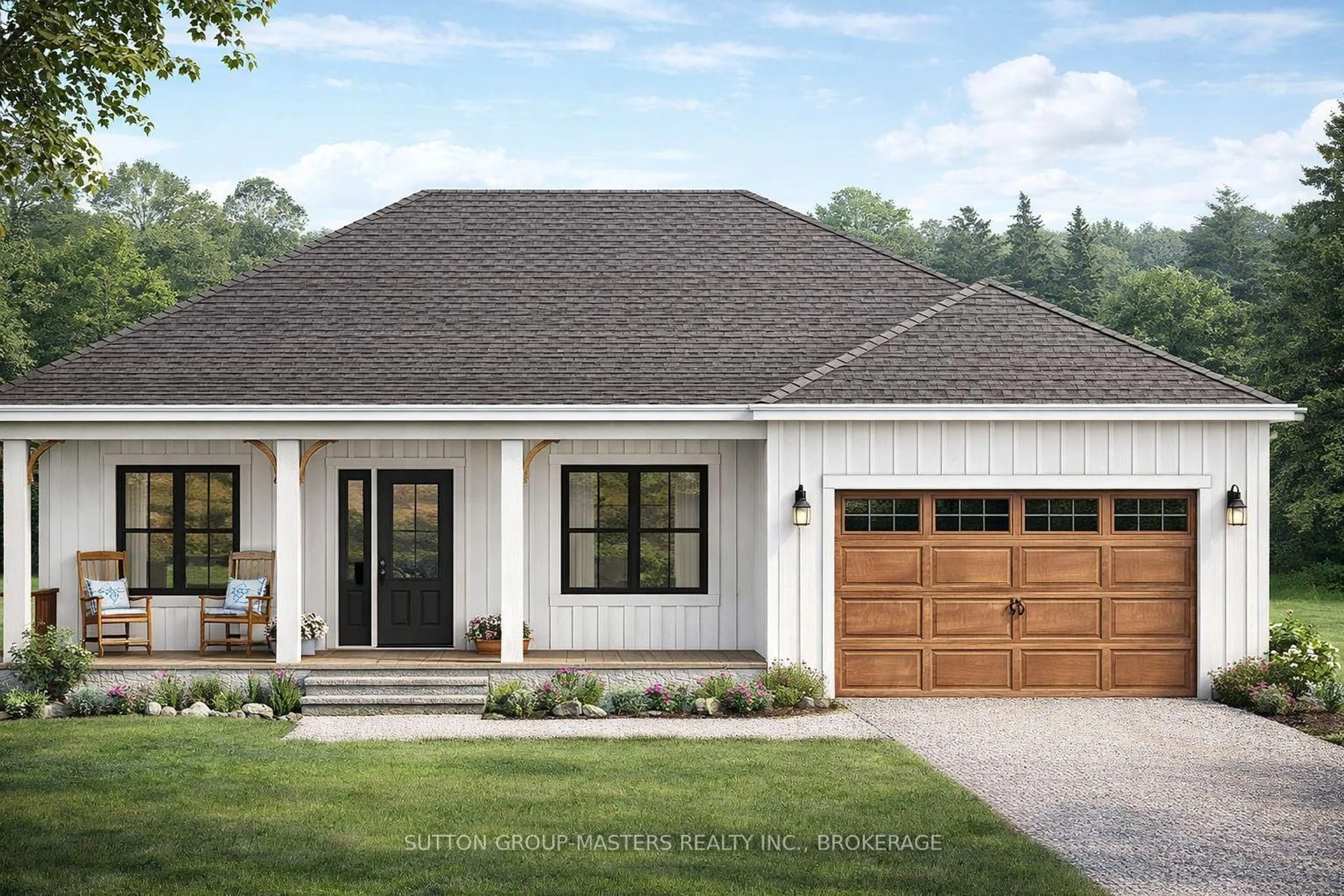 Home with brick exterior material, street for 00 Millhaven Rd, Bissett Creek Ontario K0H 2H0