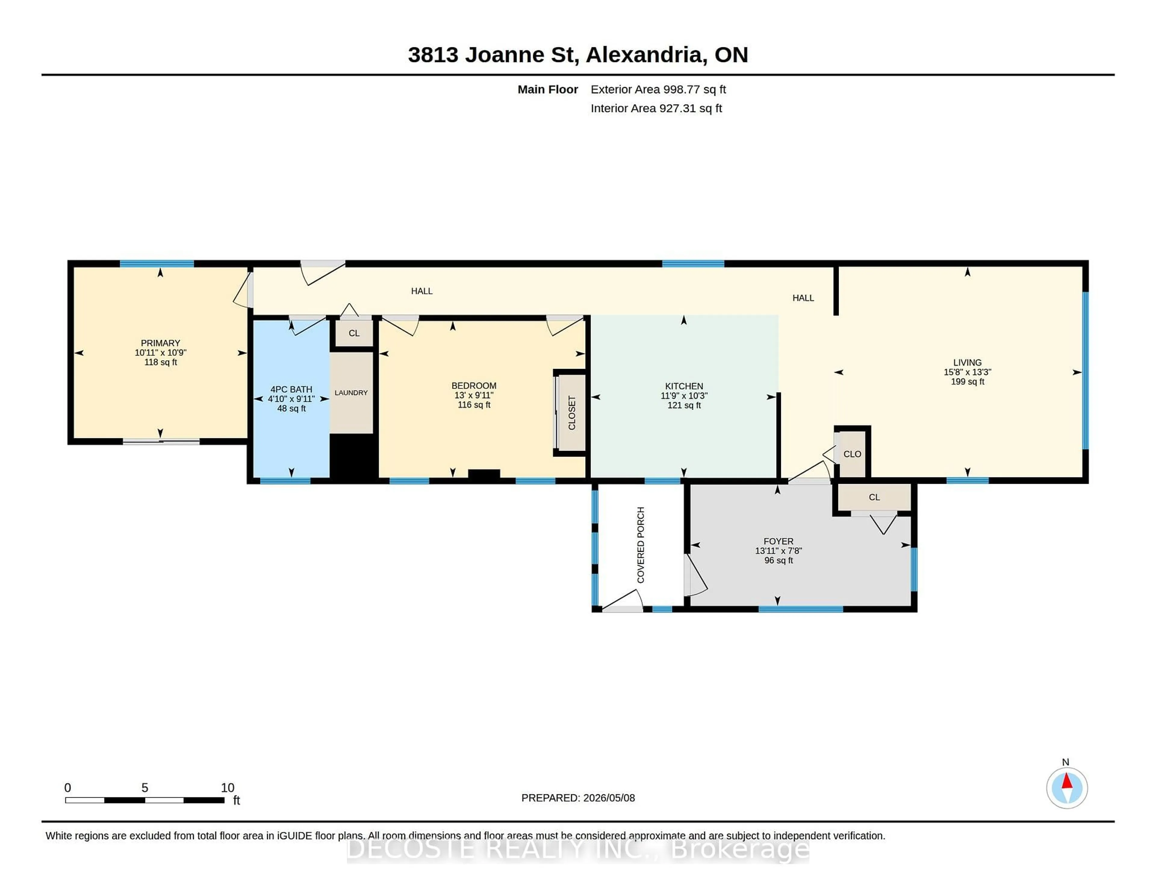 Floor plan for 3813 Jo Ann St, North Glengarry Ontario K0C 1A0