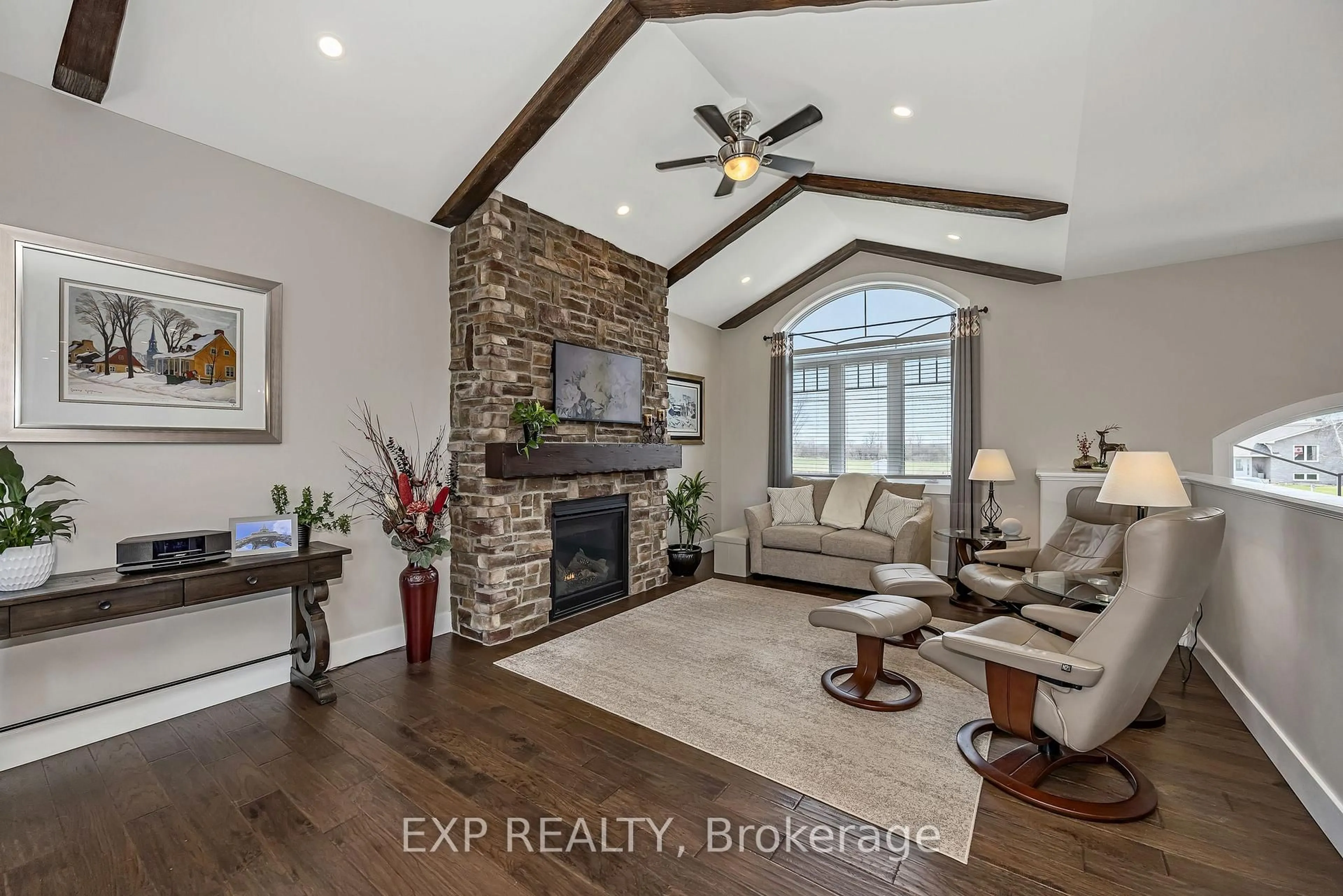 Living room with furniture, ceramic/tile floor for 250 Bristow Rd, Smiths Falls Ontario K7A 5B8