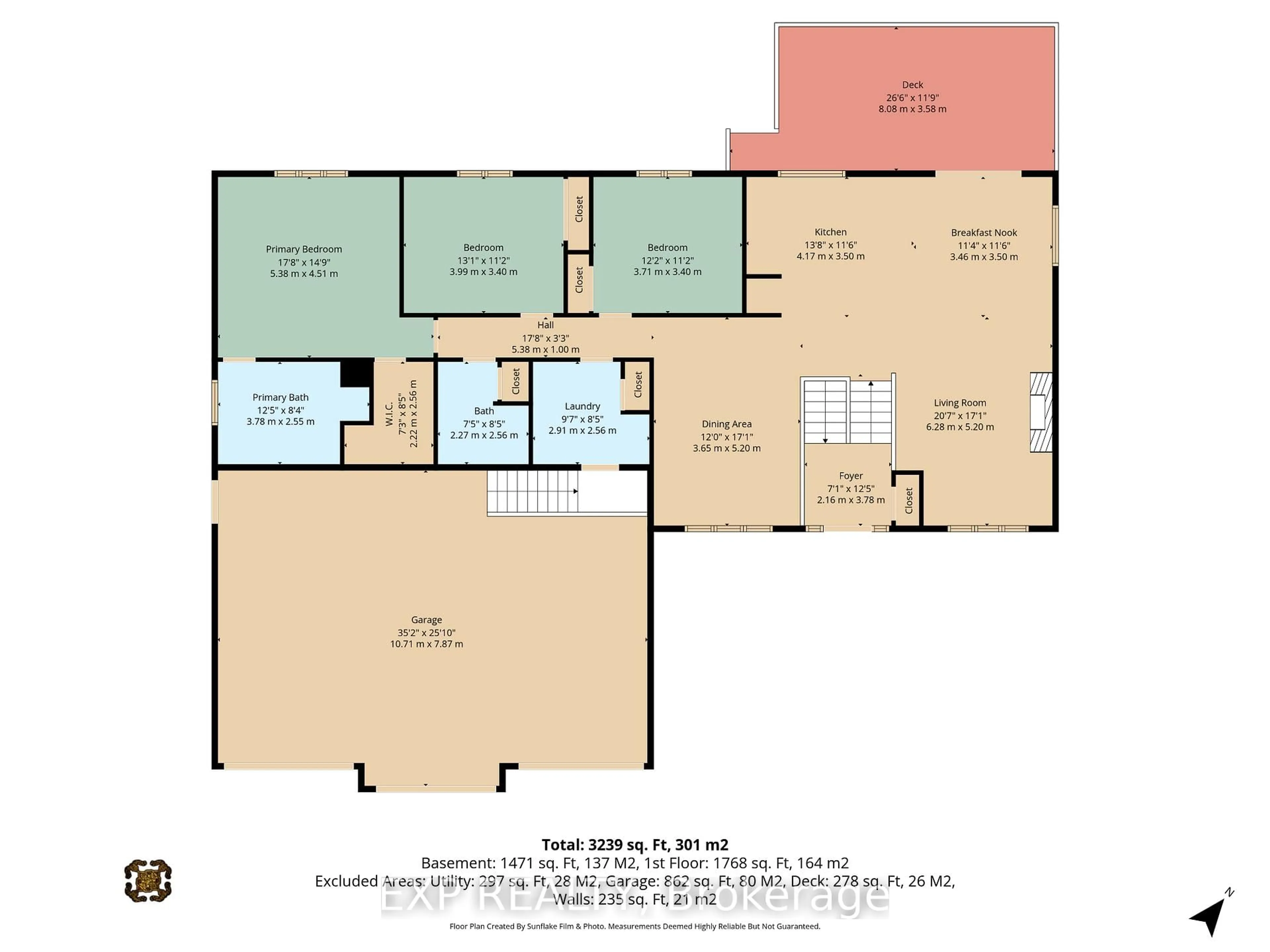 Floor plan for 250 Bristow Rd, Smiths Falls Ontario K7A 5B8