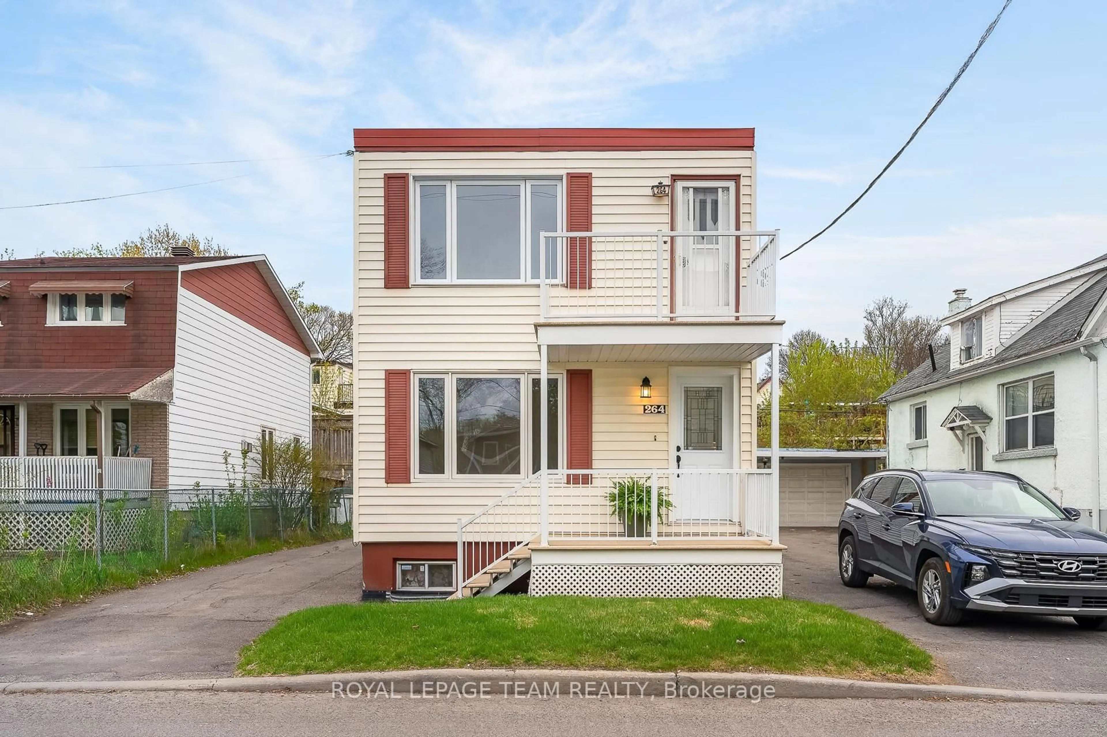 Home with brick exterior material, street for 264 Ste Anne Ave, Ottawa Ontario K1L 7C4