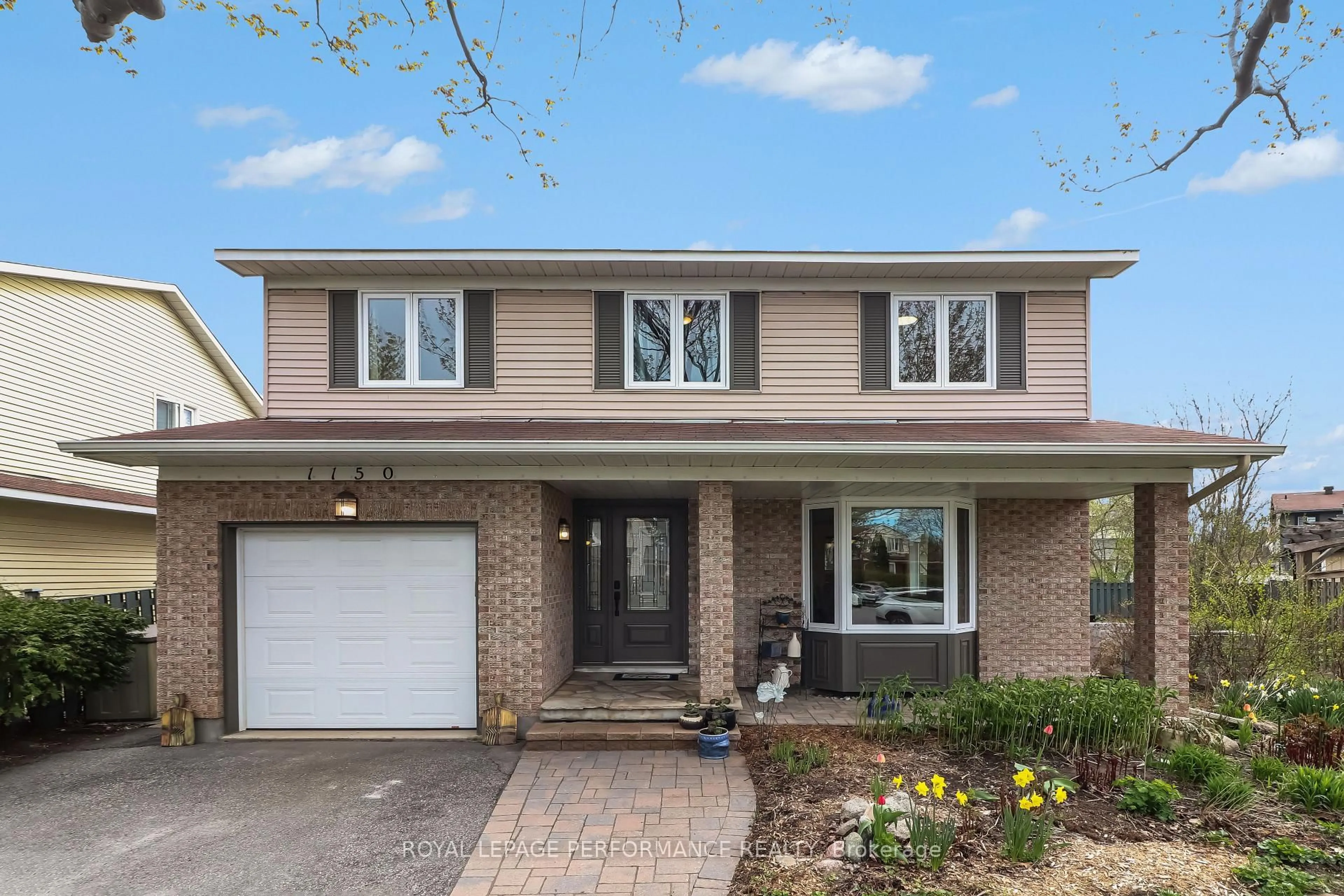 Home with brick exterior material, street for 1150 Sauterne Park, Ottawa Ontario K1C 2N8