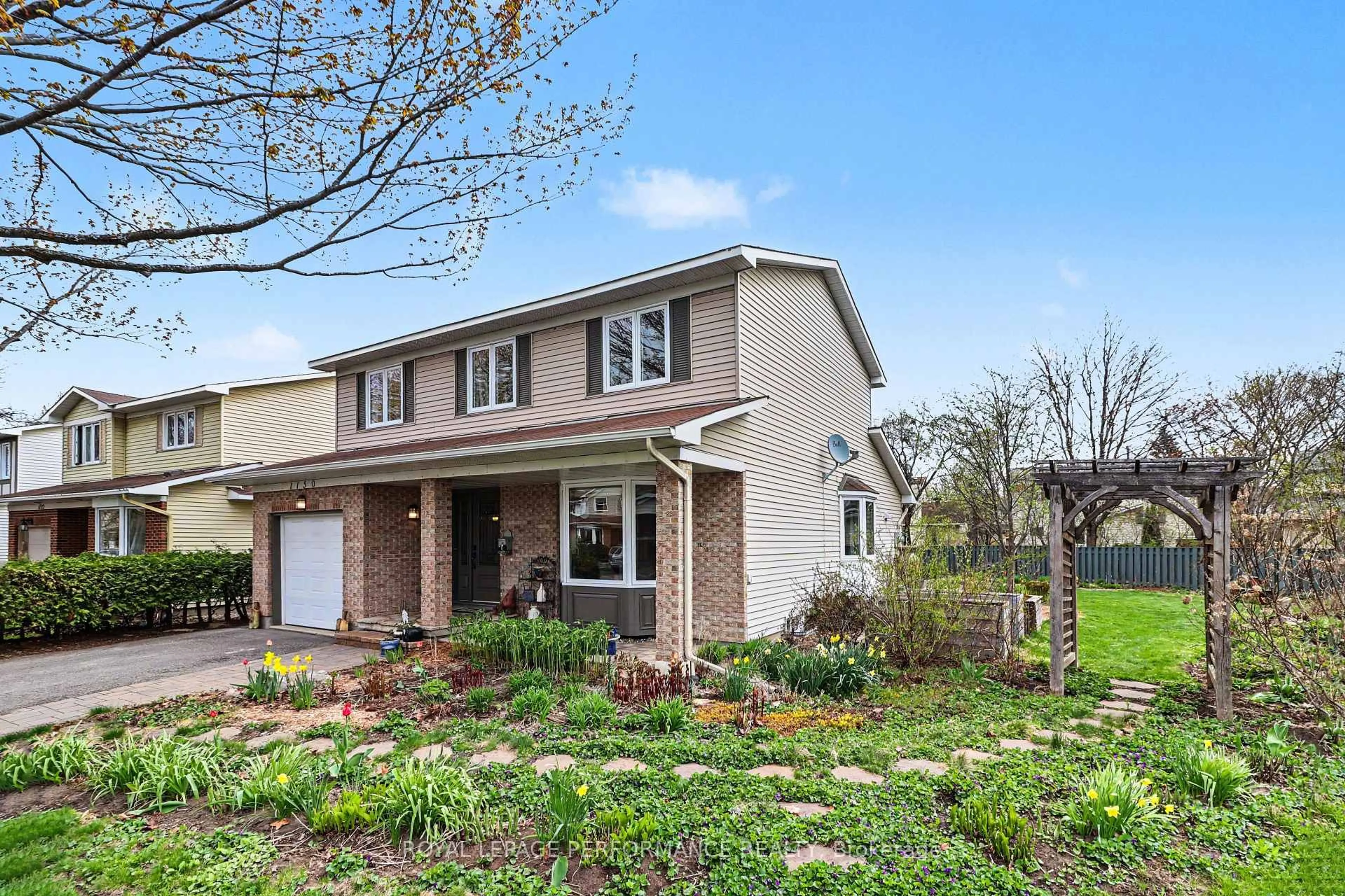 Home with brick exterior material, street for 1150 Sauterne Park, Ottawa Ontario K1C 2N8