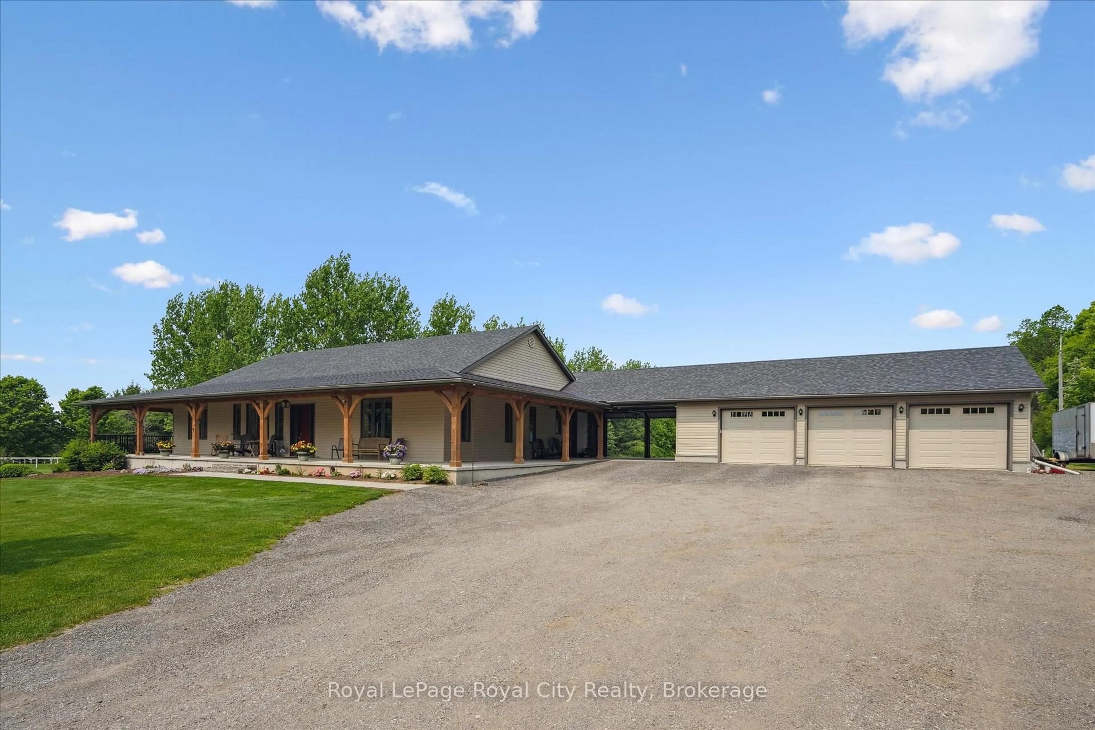 A pic from outside/outdoor area/front of a property/back of a property/a pic from drone, building for 8720 Sideroad 15 Sdrd, Erin Ontario N0B 2K0