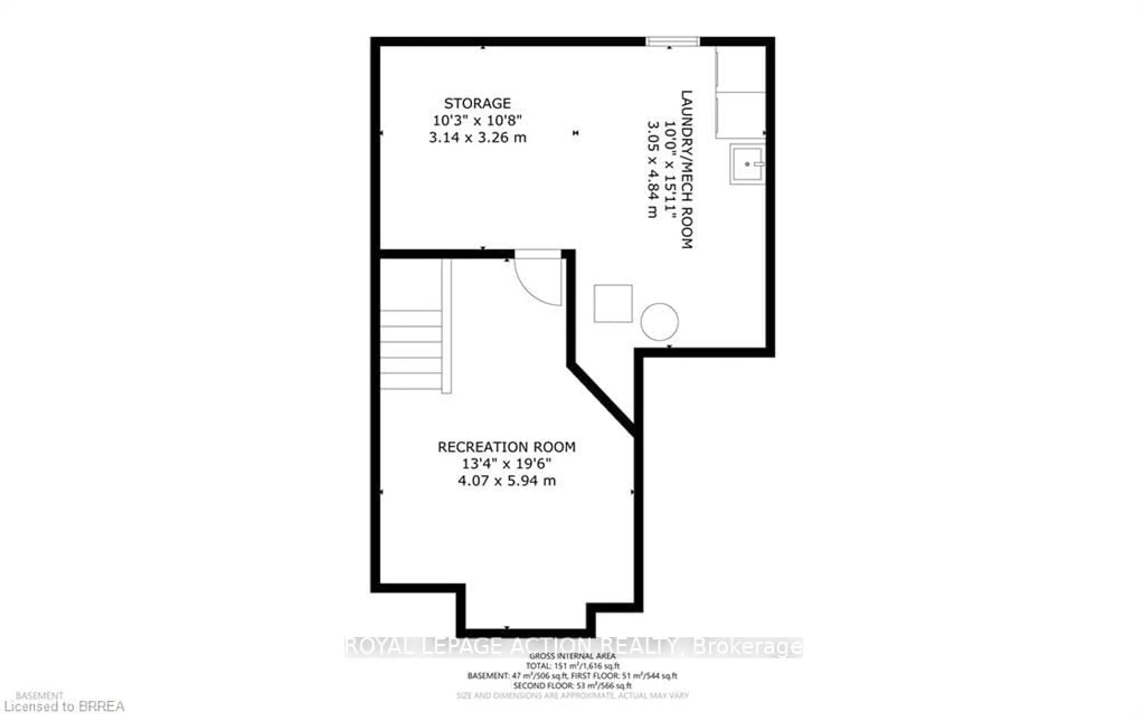 Floor plan for 24 Hallmark St, Brantford Ontario N3P 1A5