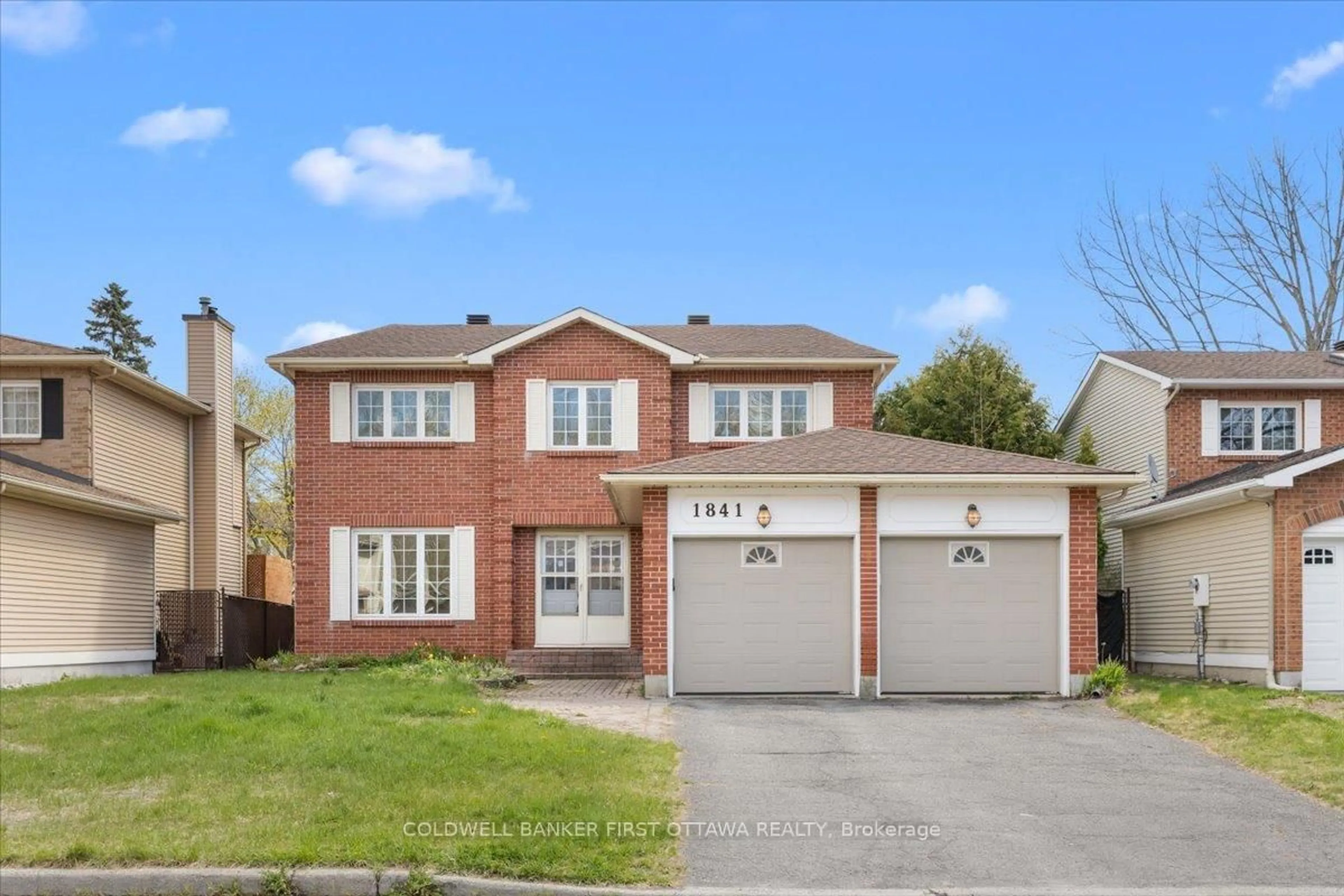 Home with brick exterior material, street for 1841 Thistleleaf Cres, Ottawa Ontario K1C 5W8