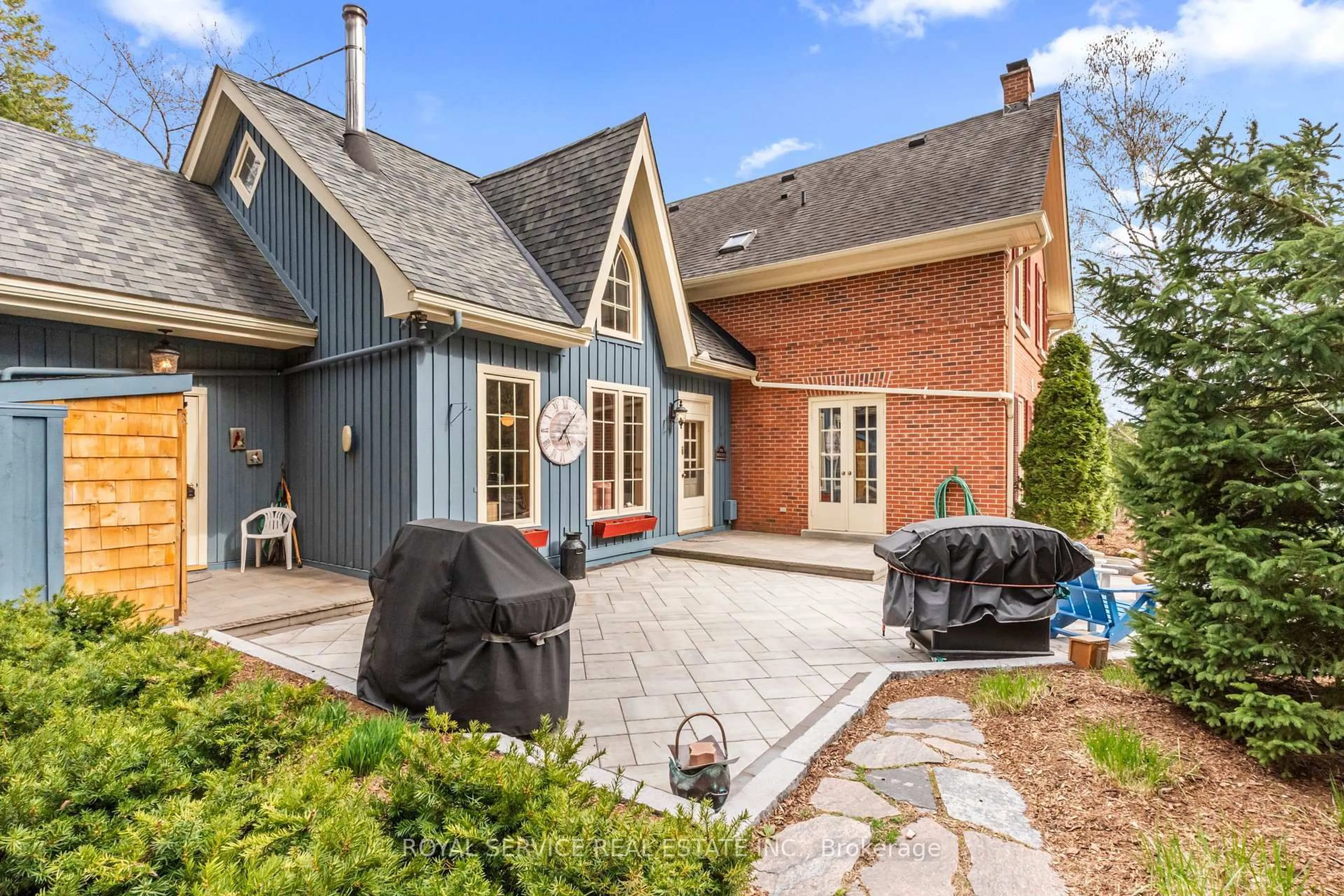 Home with brick exterior material, street for 435 Bland Line, Cavan Monaghan Ontario L0A 1C0