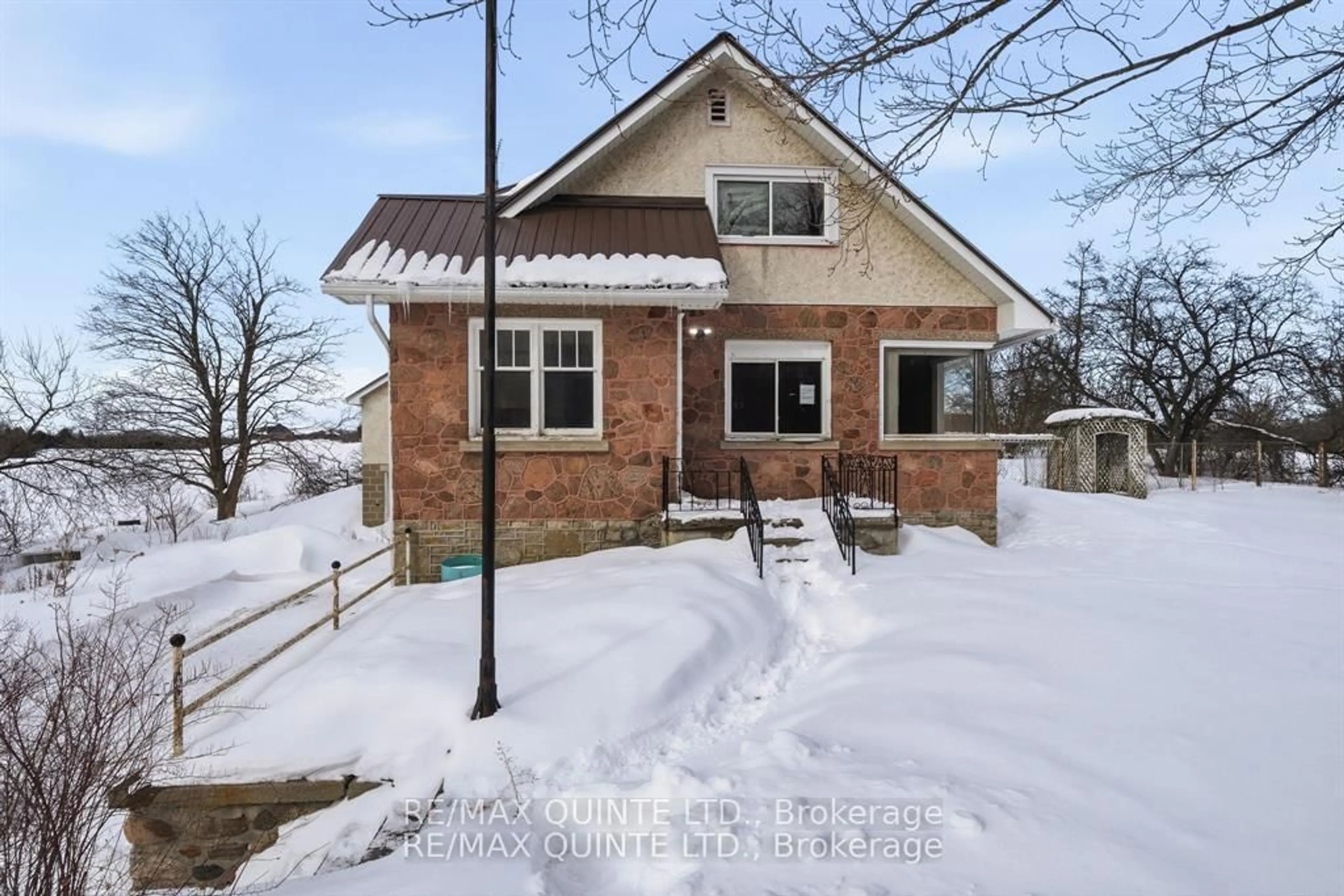 Home with brick exterior material, street for 3810 Springbrook Rd, Denbigh Ontario K0L 1L0