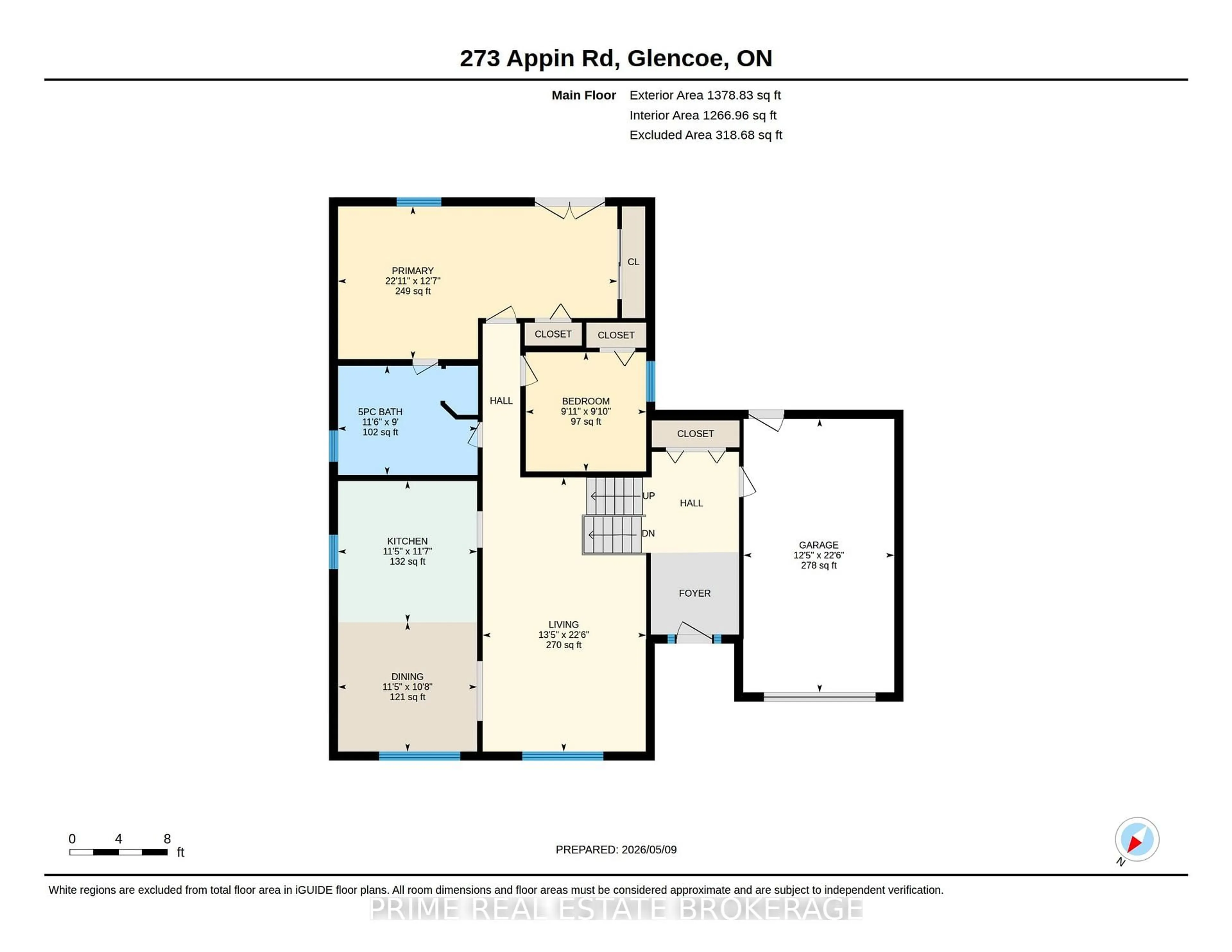 Floor plan for 273 Appin Rd, Southwest Middlesex Ontario N0L 1M0