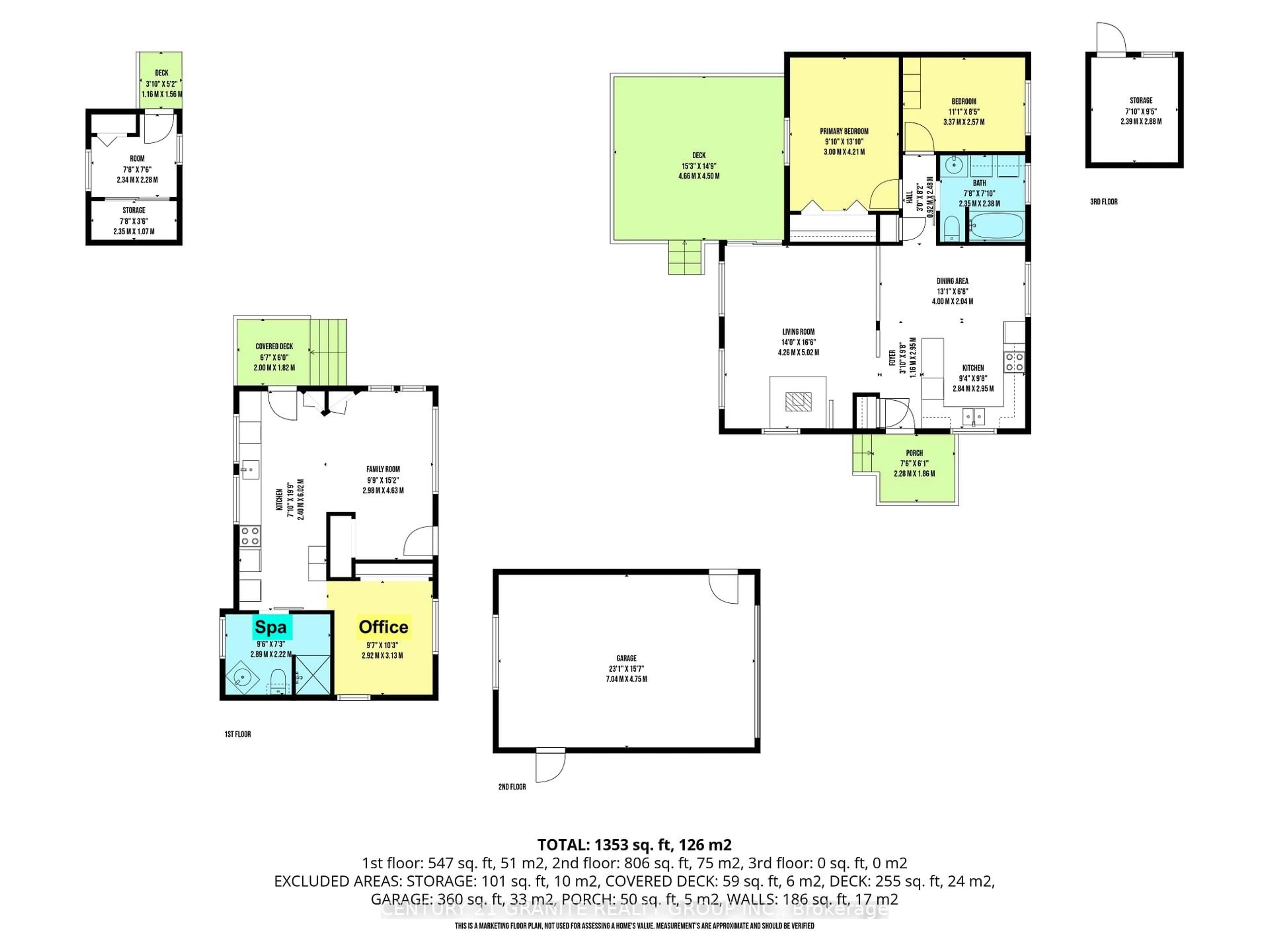 Floor plan for 2349 N Baptise Lake Rd, Bancroft Ontario K0L 1C0