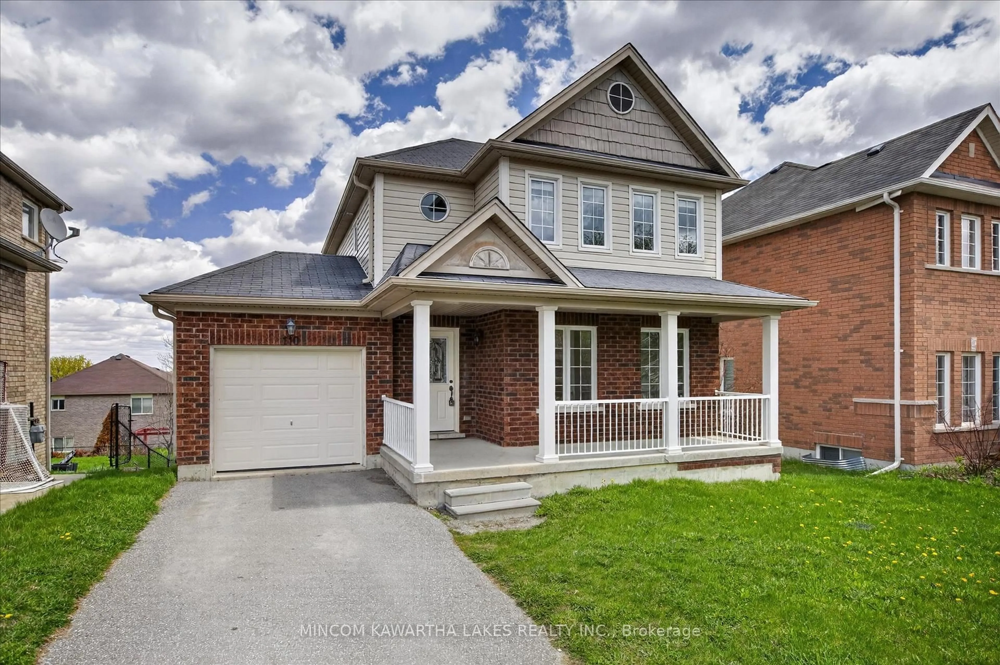 Home with brick exterior material, street for 110 Farrier Cres, Peterborough Ontario K9H 0A5