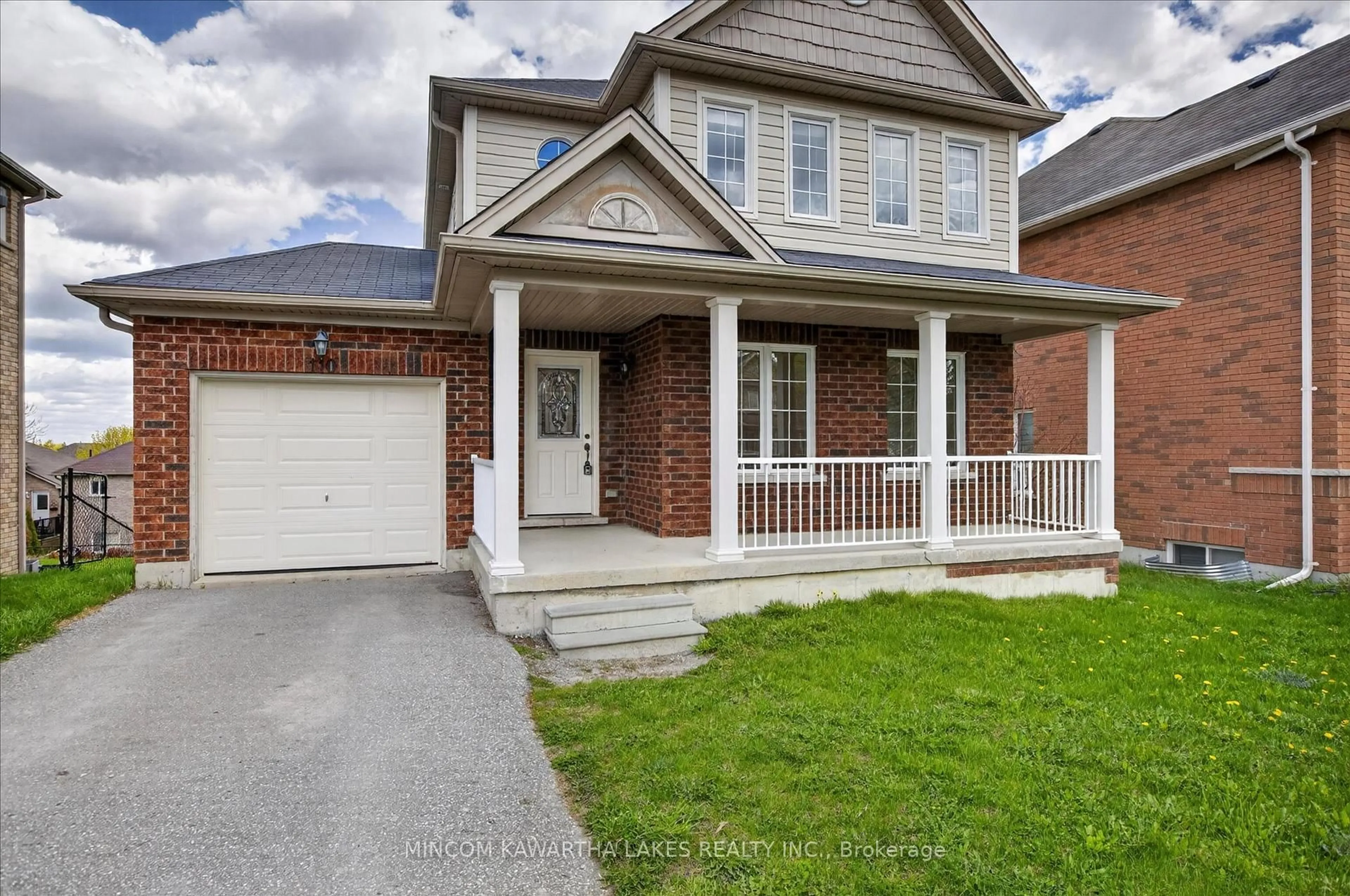 Home with brick exterior material, street for 110 Farrier Cres, Peterborough Ontario K9H 0A5