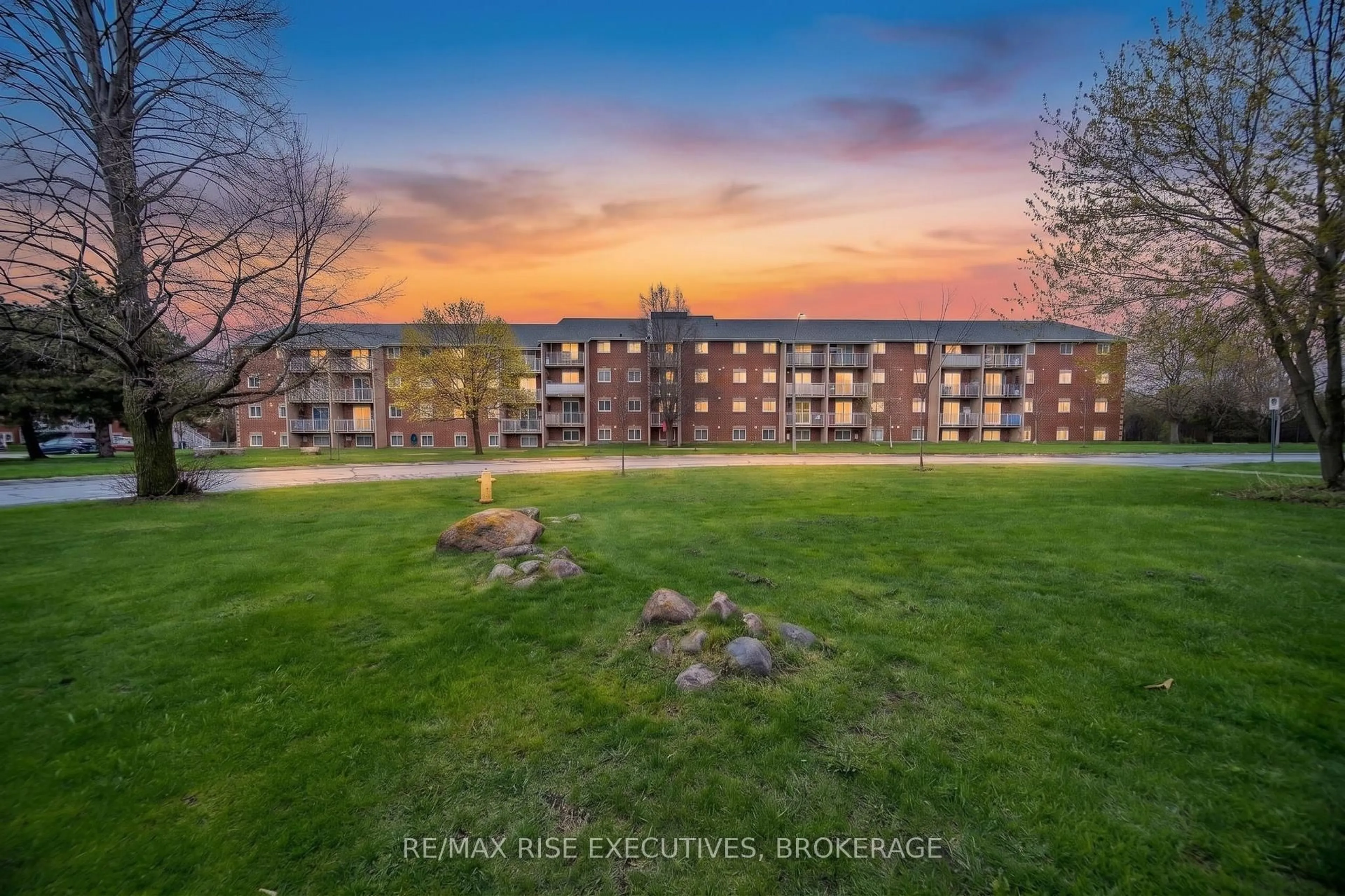 A pic from outside/outdoor area/front of a property/back of a property/a pic from drone, mountain view for 566 Armstrong Rd #214, Kingston Ontario K7M 8M2