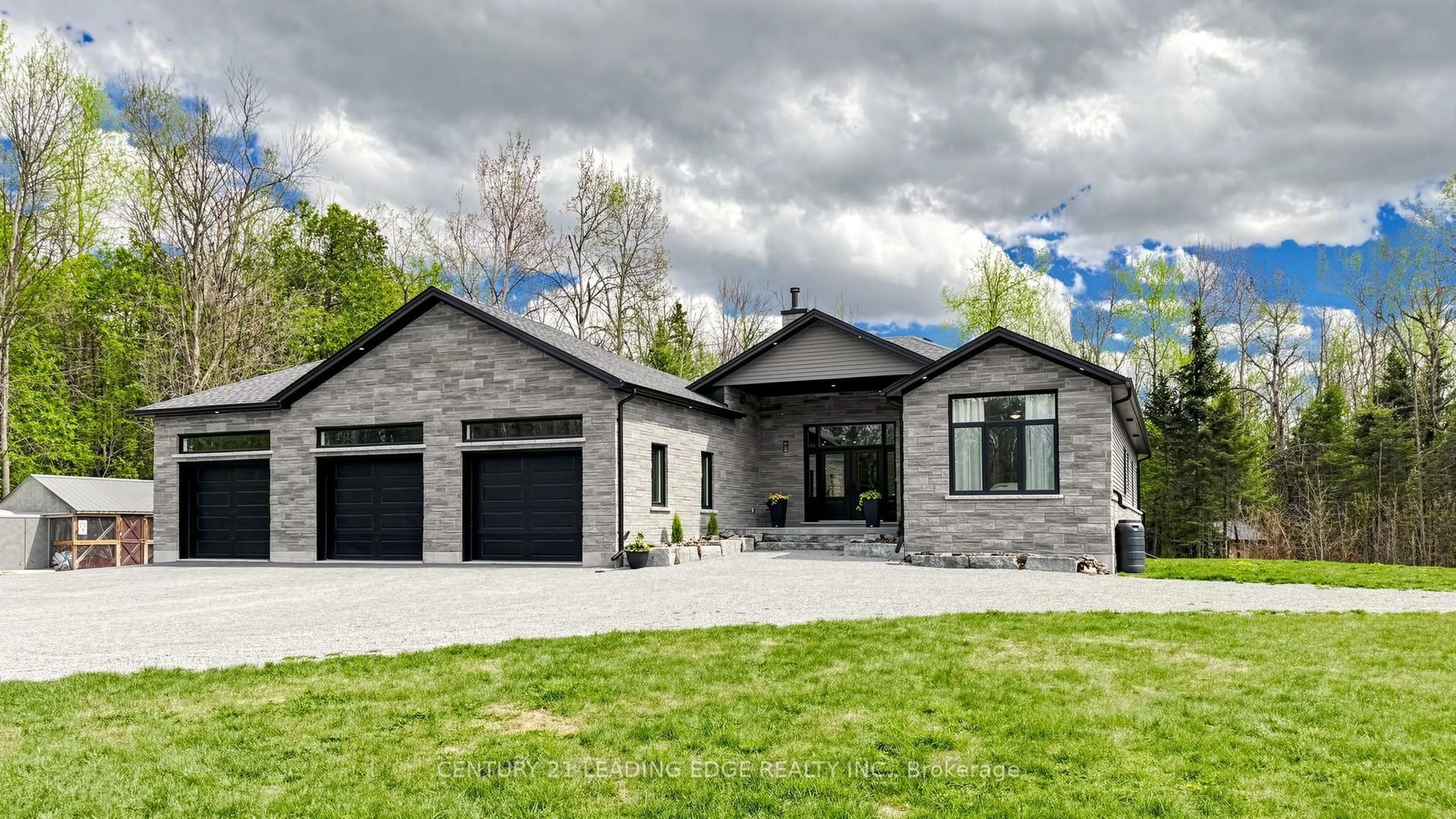 Home with brick exterior material, unknown for 99 Kagawong Rd, Kawartha Lakes Ontario K0M 1G0