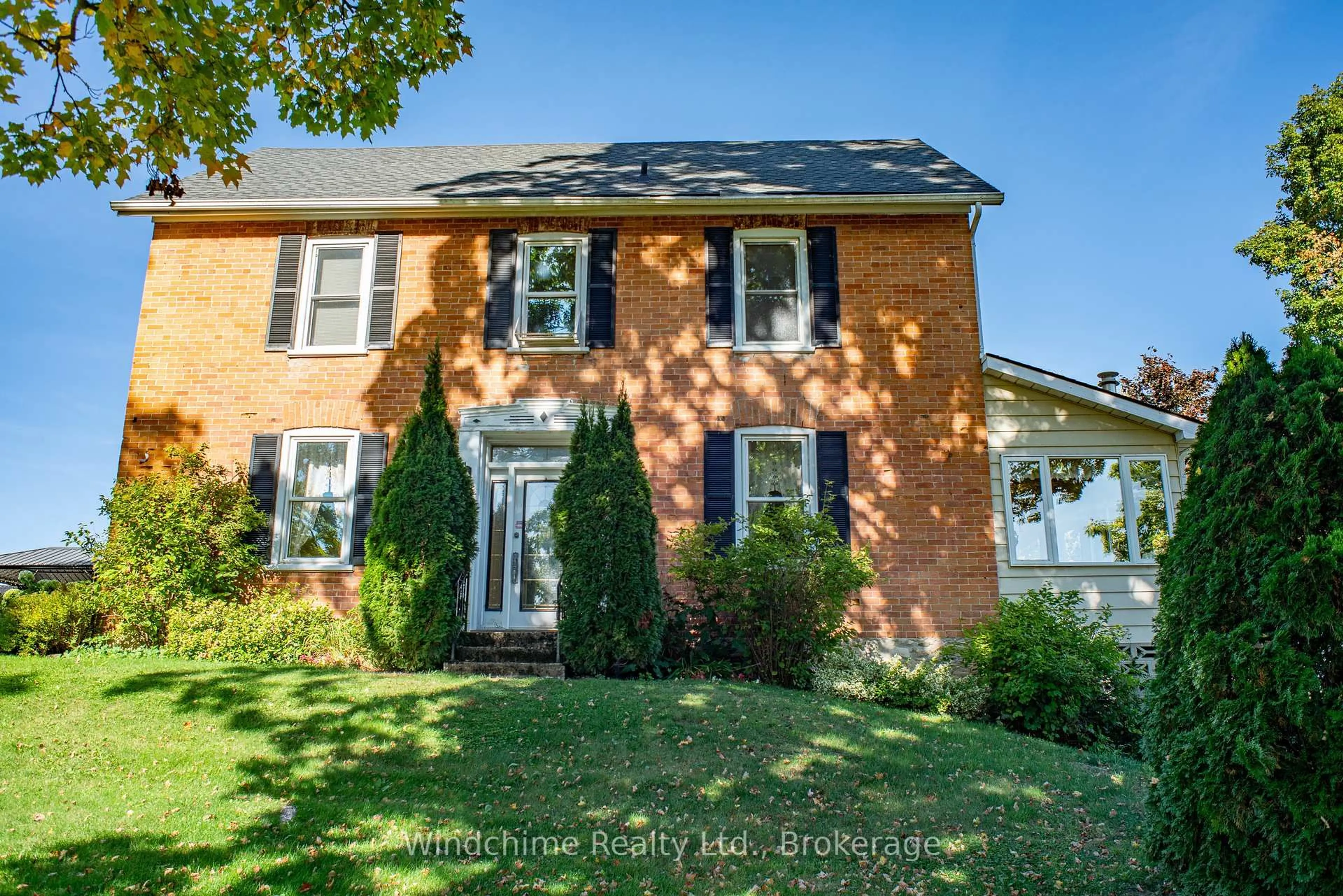 Home with brick exterior material, street for 735111 West Back Line, West Grey Ontario N0C 1H0