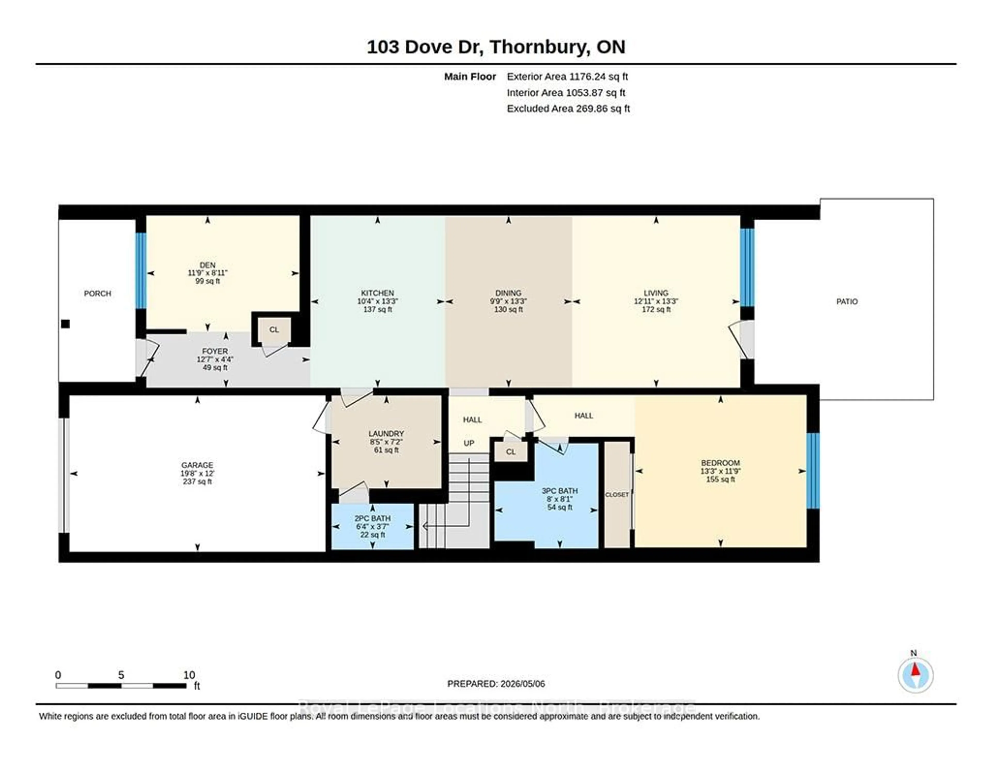 Floor plan for 103 Dove Dr, Blue Mountains Ontario N0H 2P0