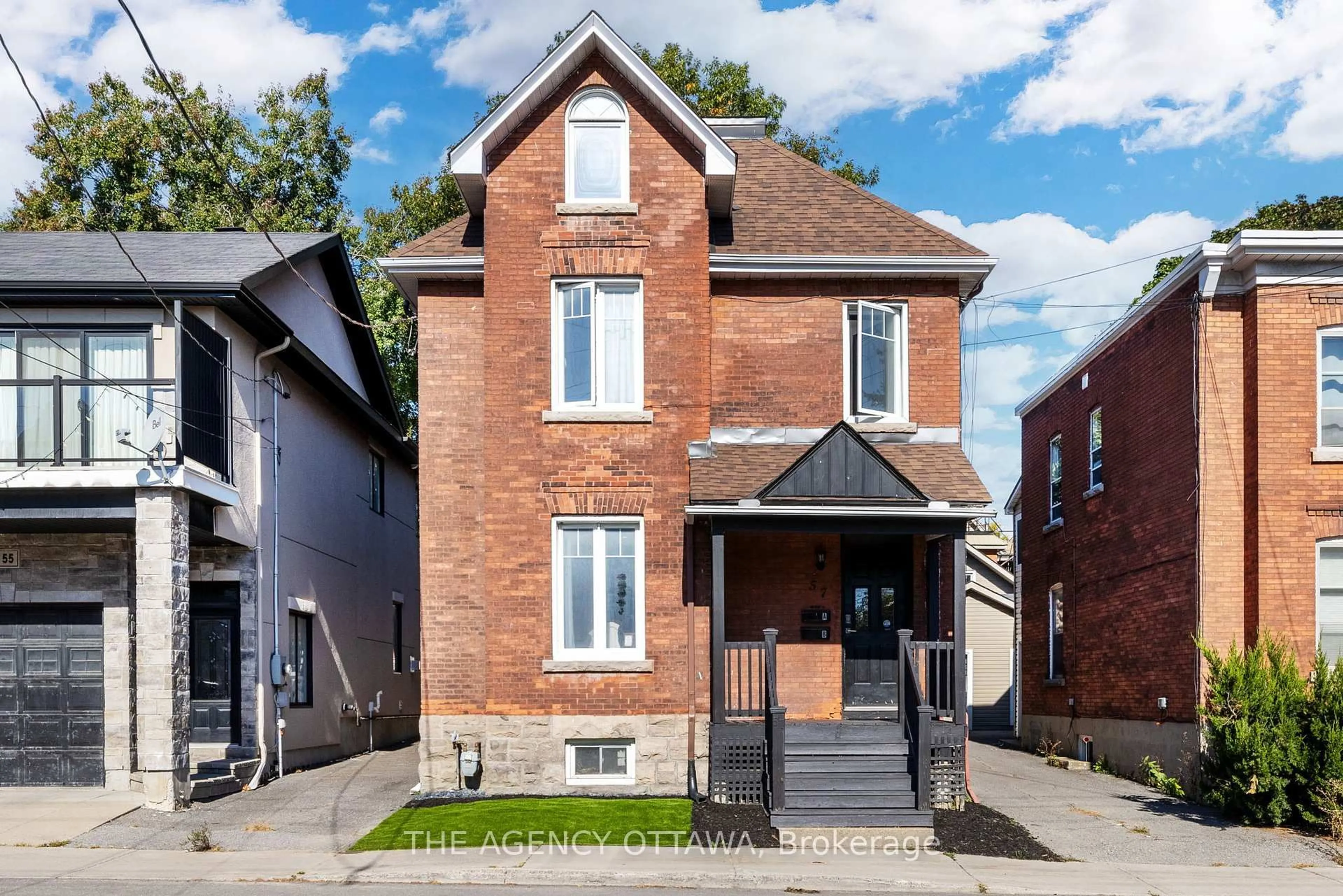 Home with brick exterior material, street for 57 LEES Ave, Ottawa Ontario K1S 0B8