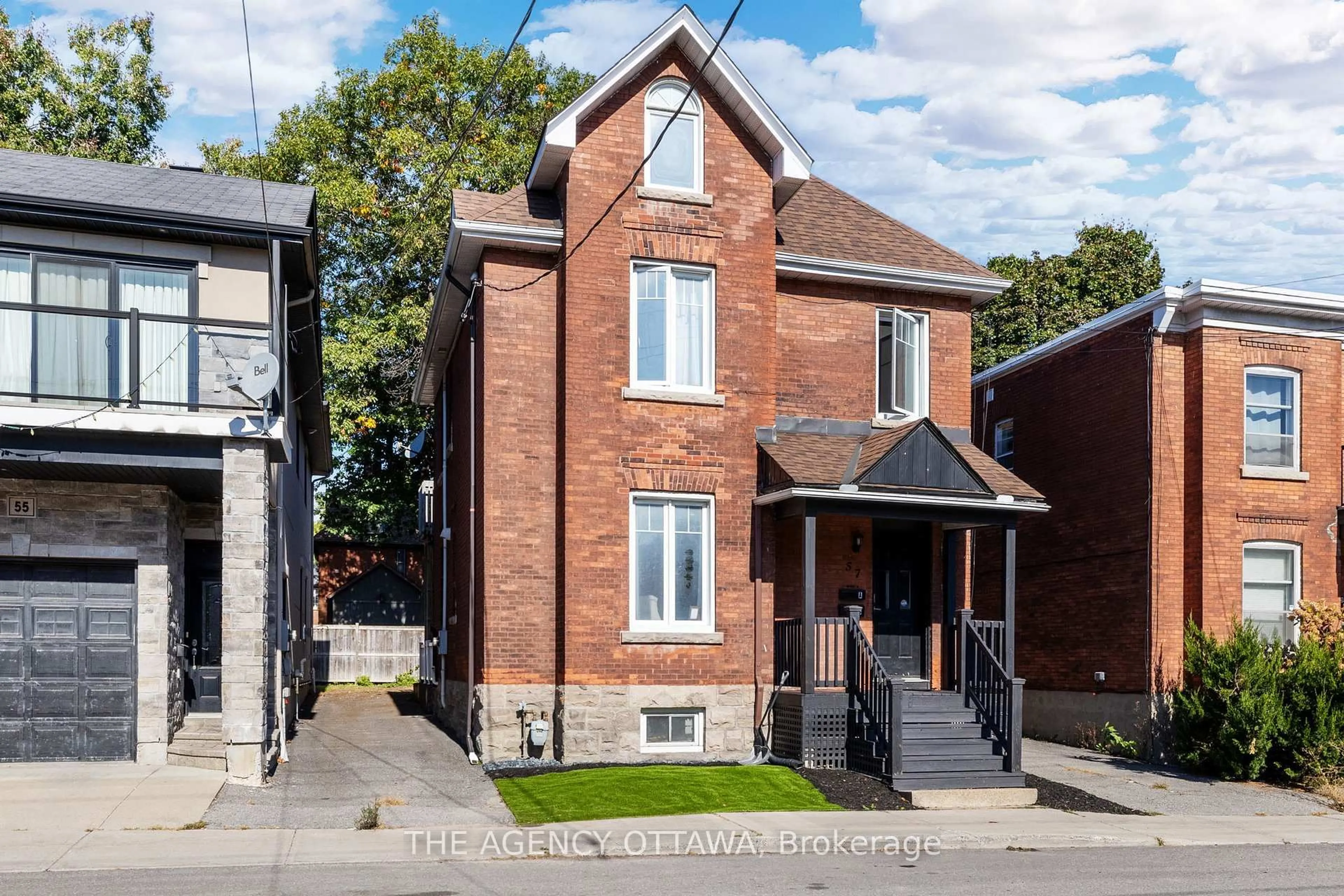 Home with brick exterior material, street for 57 LEES Ave, Ottawa Ontario K1S 0B8
