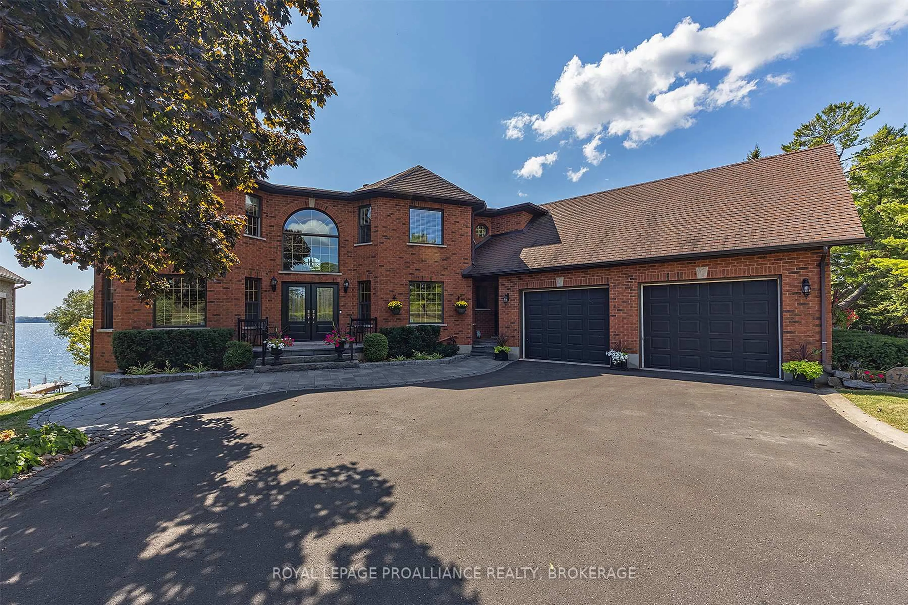 A pic from outside/outdoor area/front of a property/back of a property/a pic from drone, street for 4750 Bath Rd, Bath Ontario K0H 1G0