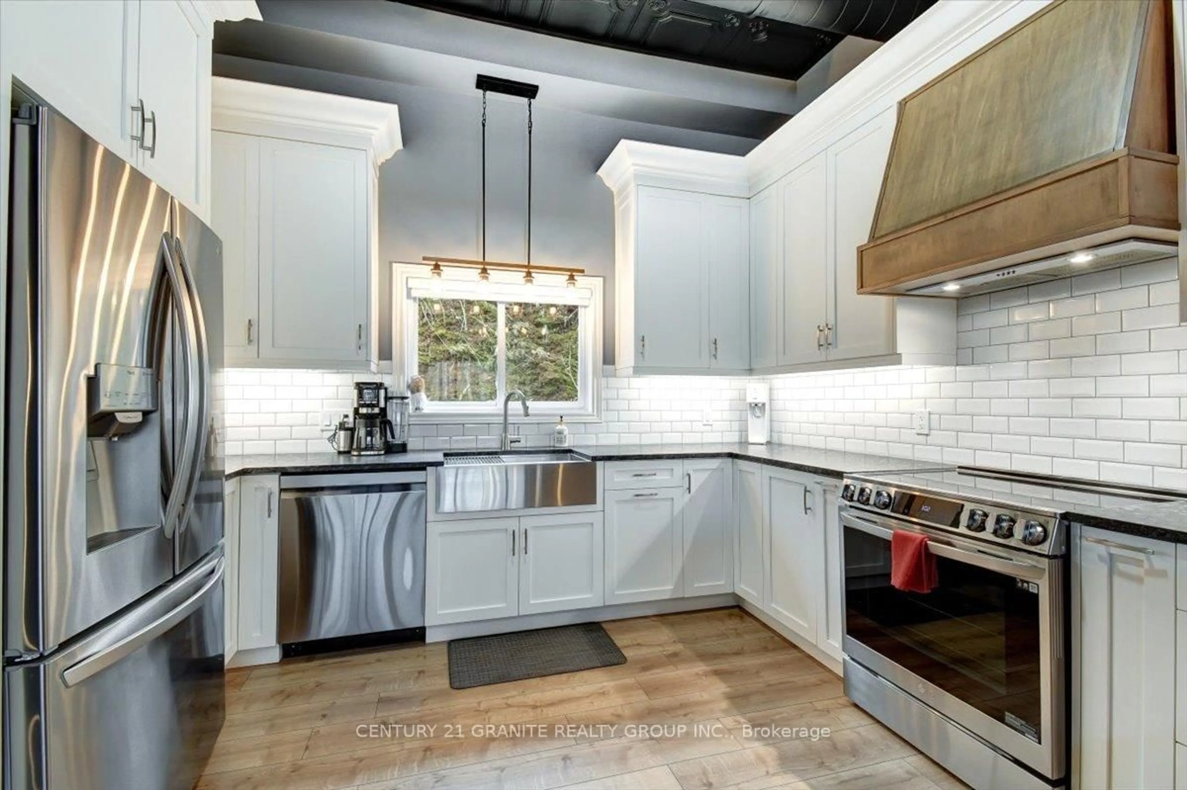 Contemporary kitchen, ceramic/tile floor for 245 Cedar Ridge Tr, Bancroft Ontario K0L 1C0