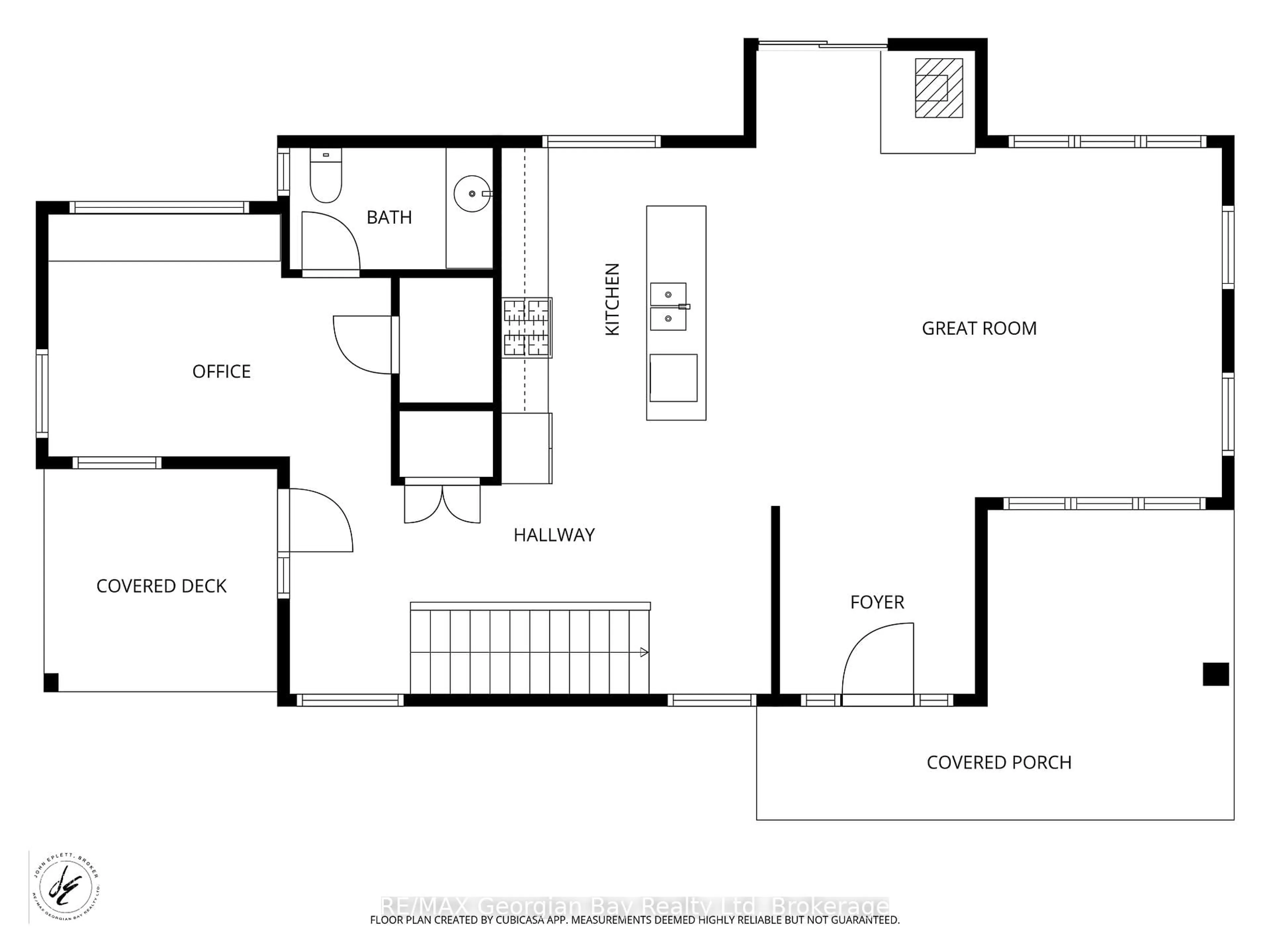 Floor plan for 1432 HONEY HARBOUR Rd, Georgian Bay Ontario L0K 1S0