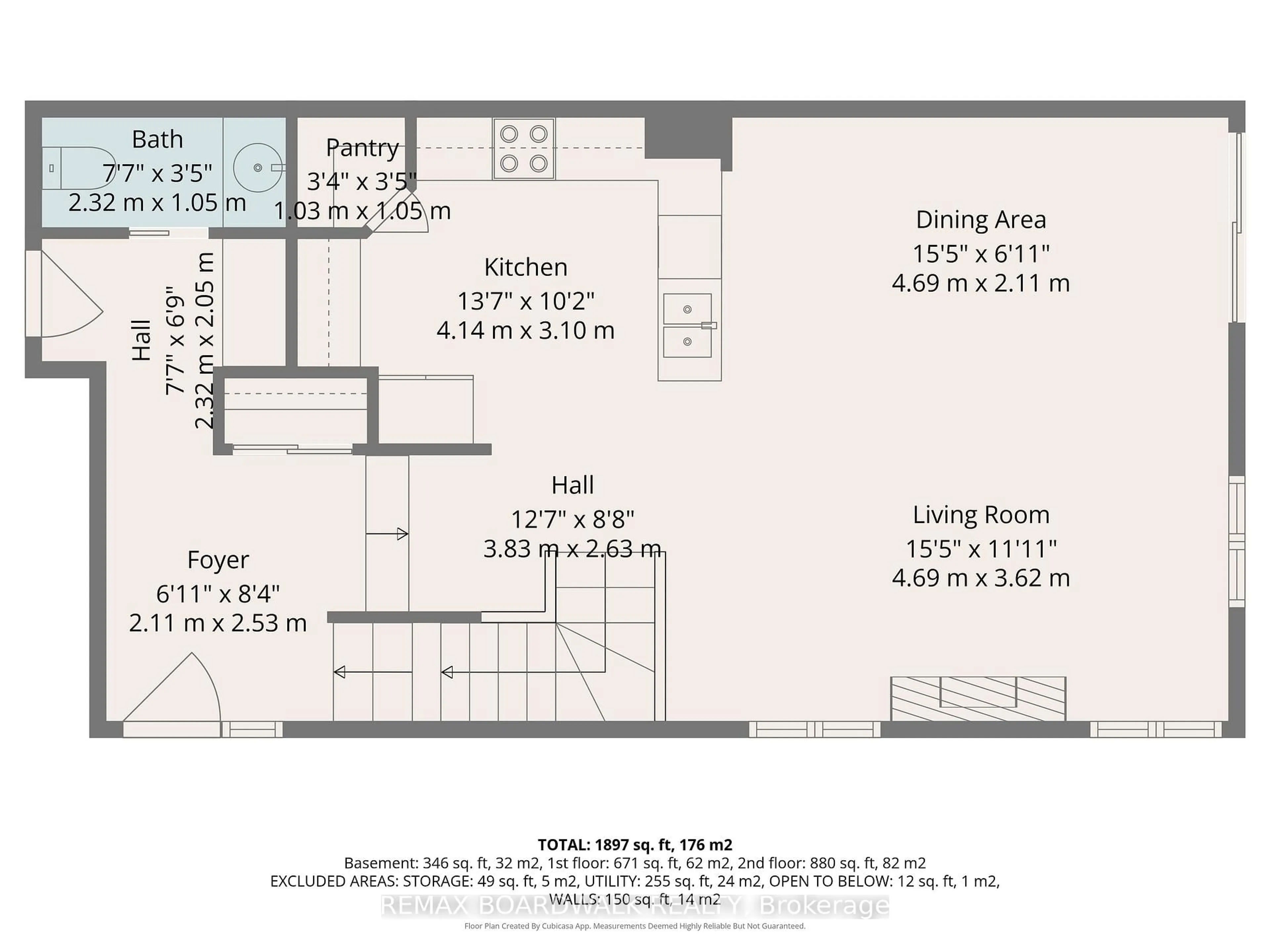 Floor plan for 375 Cooks Mill Cres, Ottawa Ontario K1V 2N2