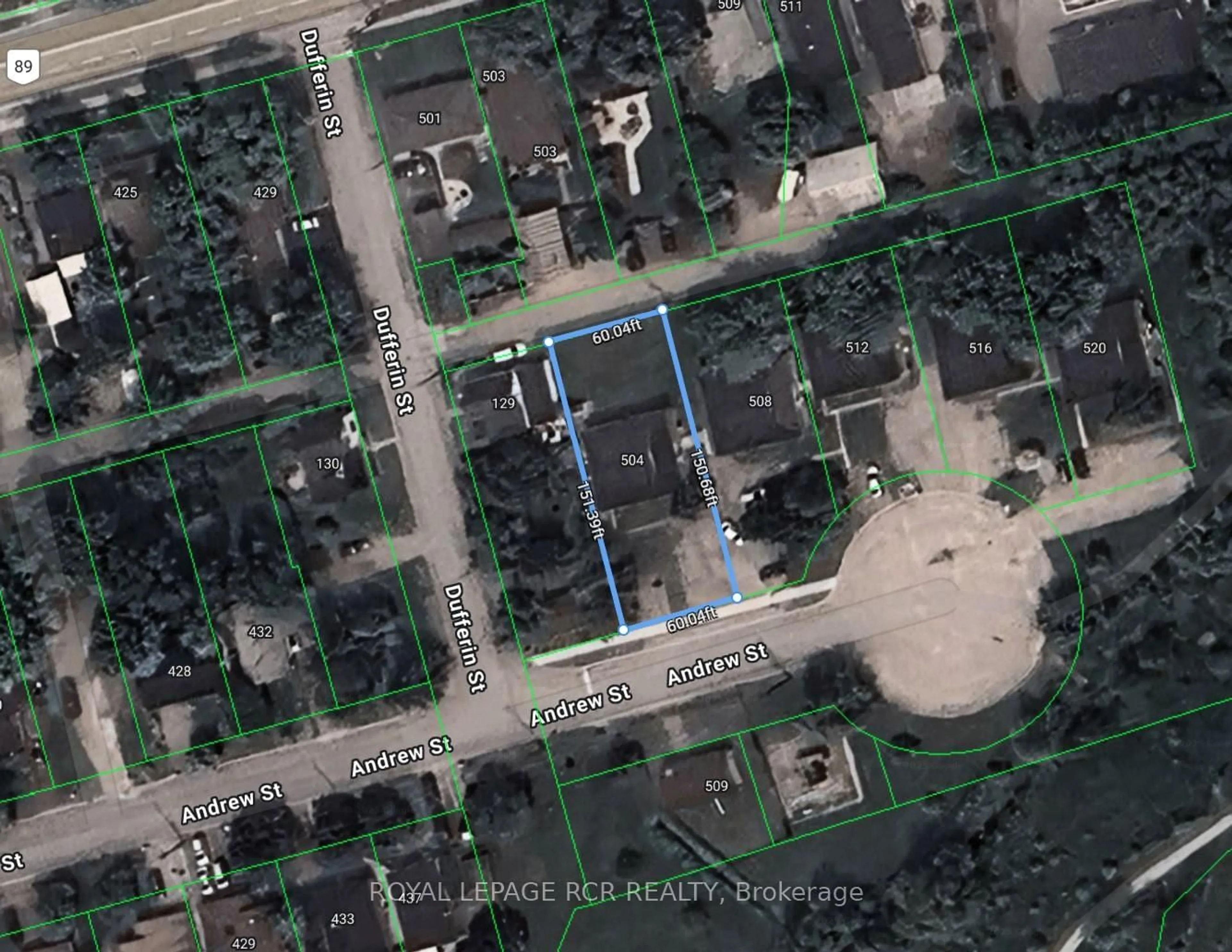 A pic from outside/outdoor area/front of a property/back of a property/a pic from drone, street for 504 Andrew St, Shelburne Ontario L9V 2Z1