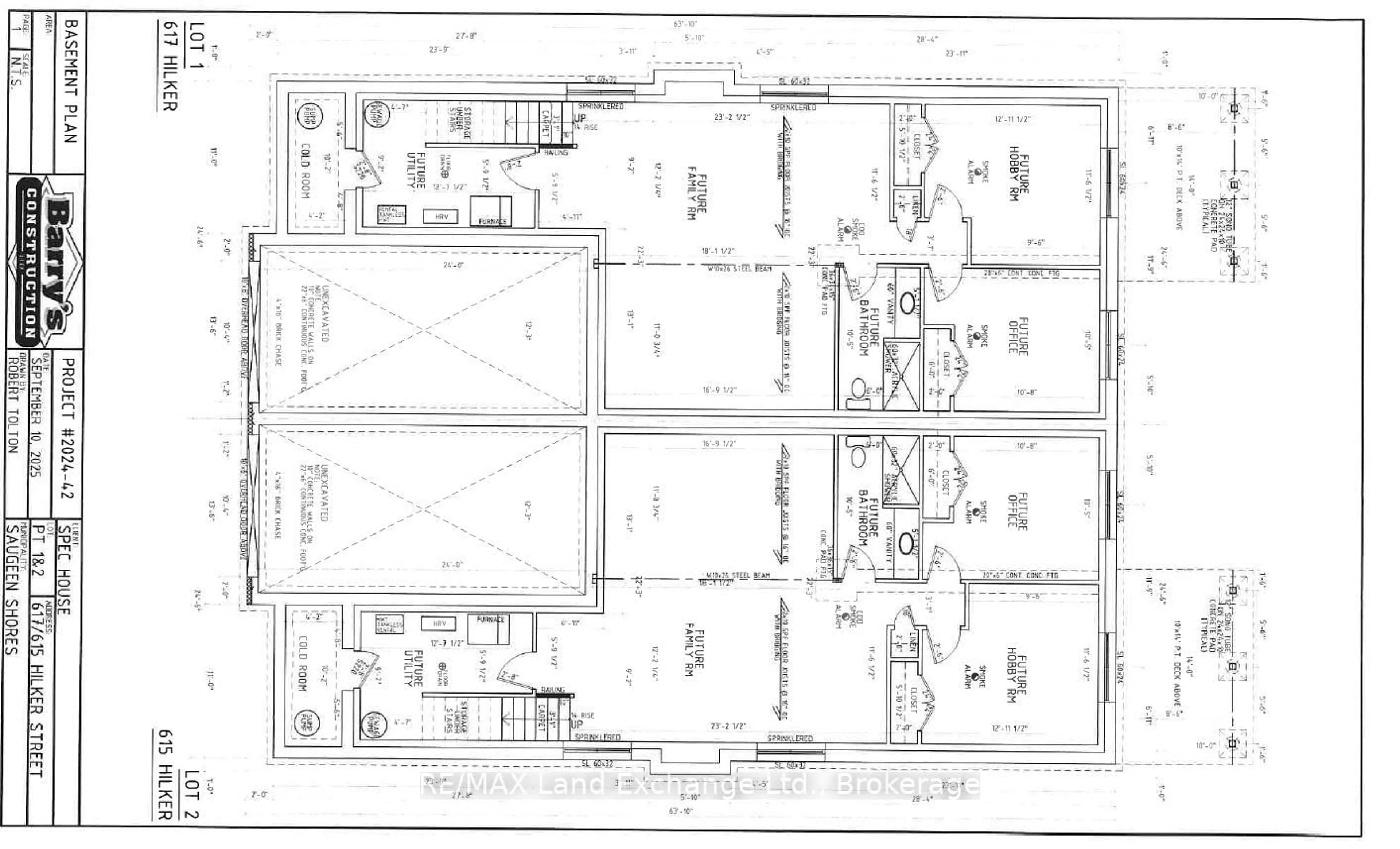 Floor plan for 617 Hilker St, Saugeen Shores Ontario N0H 2C4