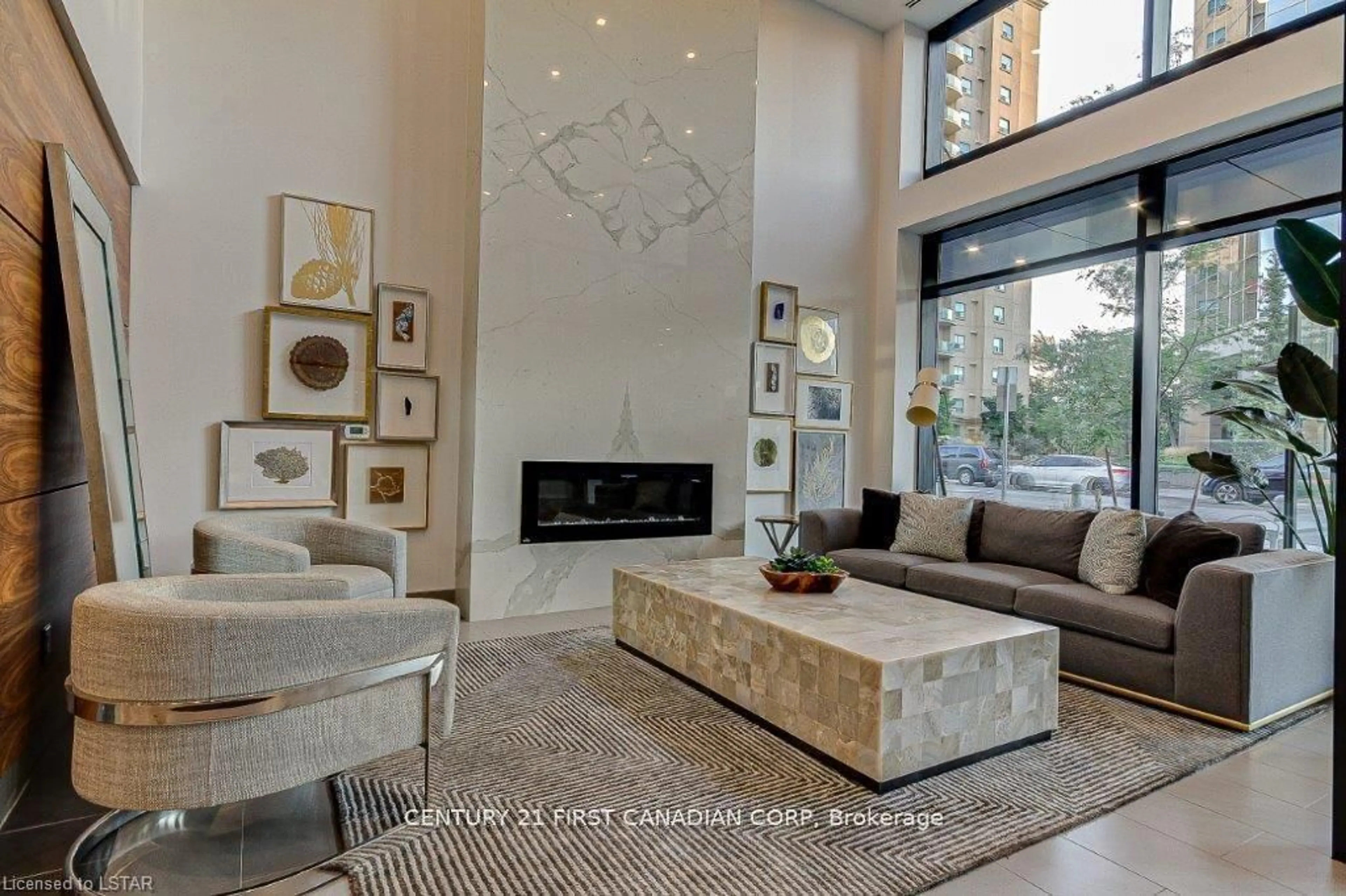 Living room with furniture, unknown for 505 Talbot St #709, London East Ontario N6A 2S6