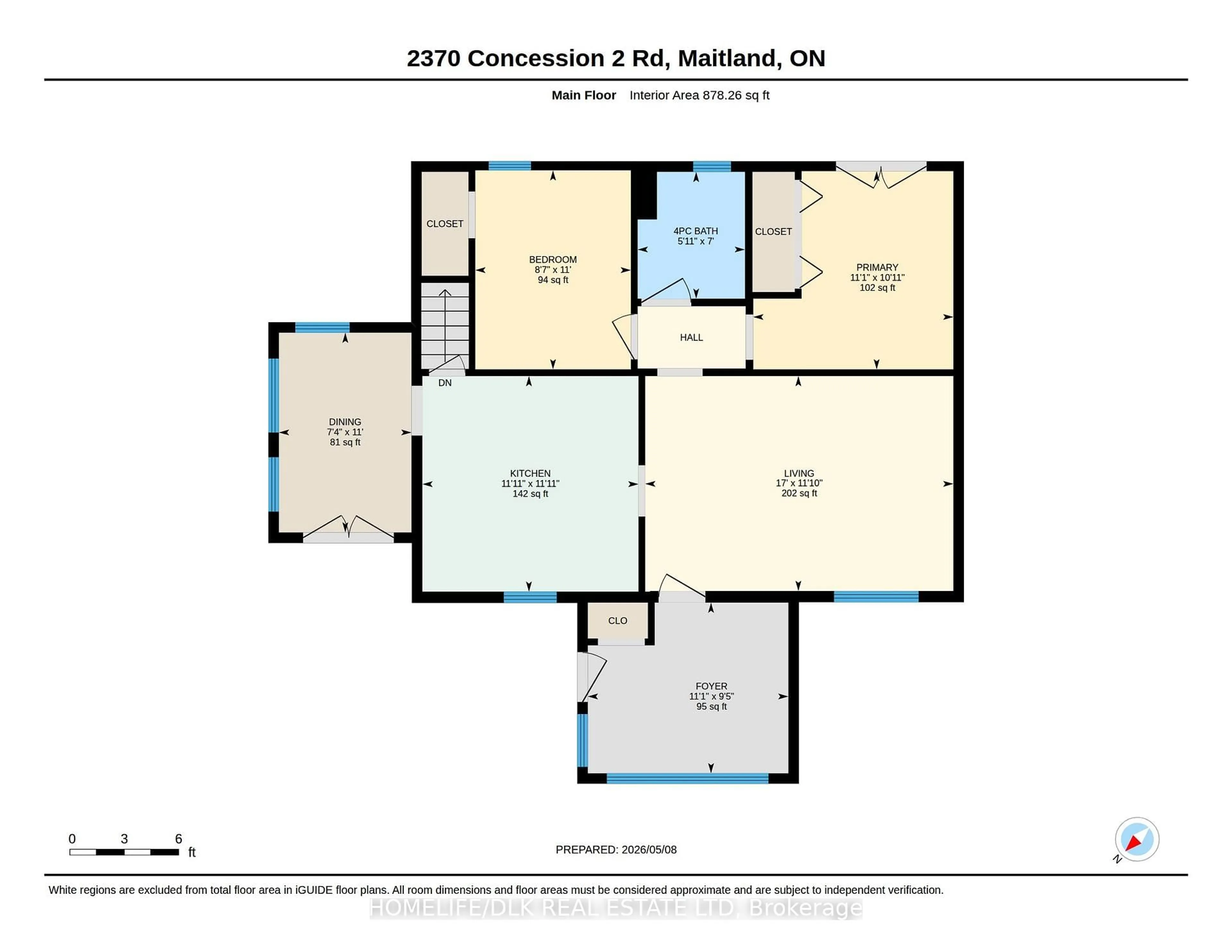 Floor plan for 2370 2nd Concession Rd, Augusta Ontario K0E 1T0