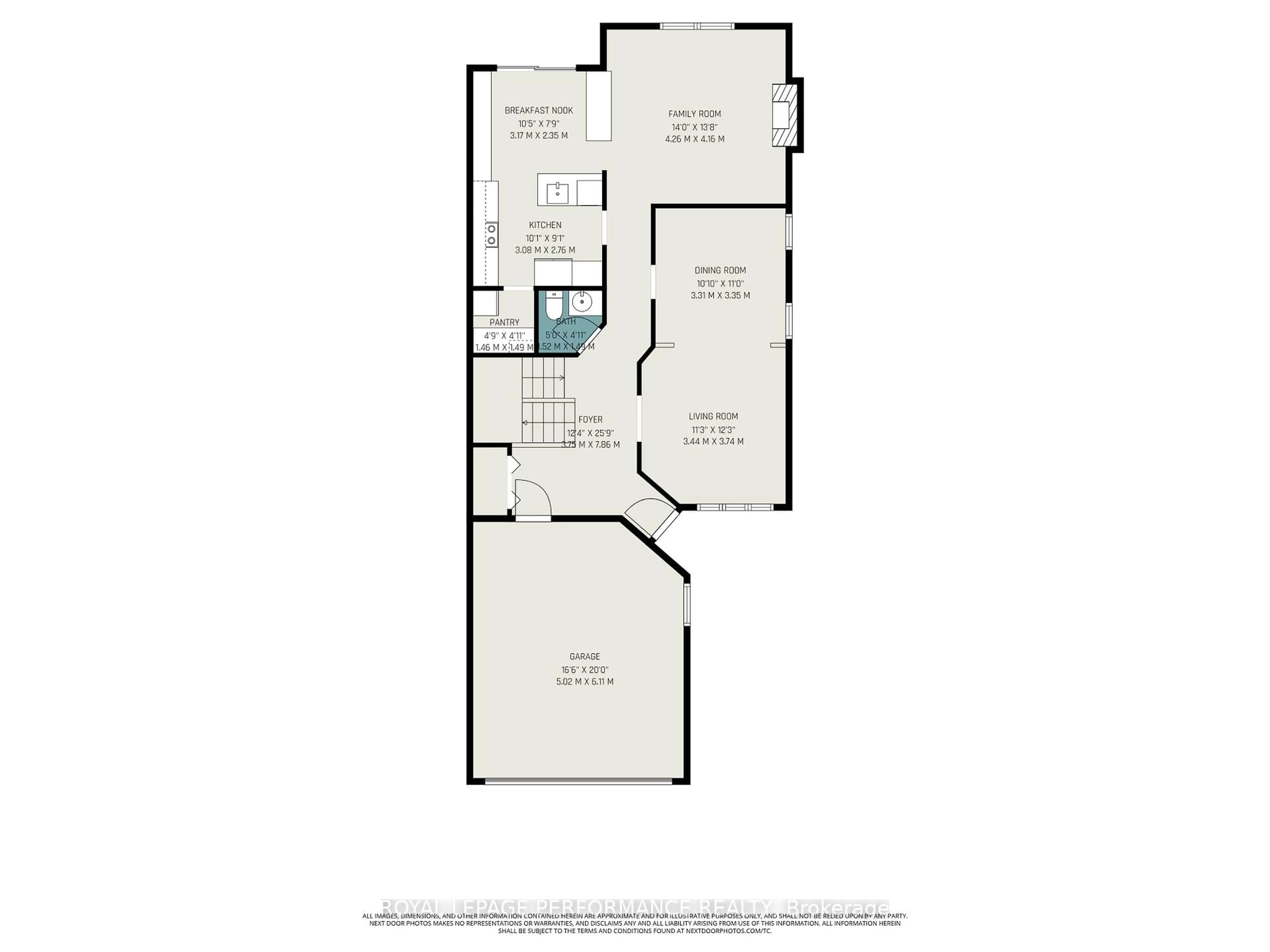 Floor plan for 679 Arc-En-Ciel St, Orleans Ontario K4A 3H7