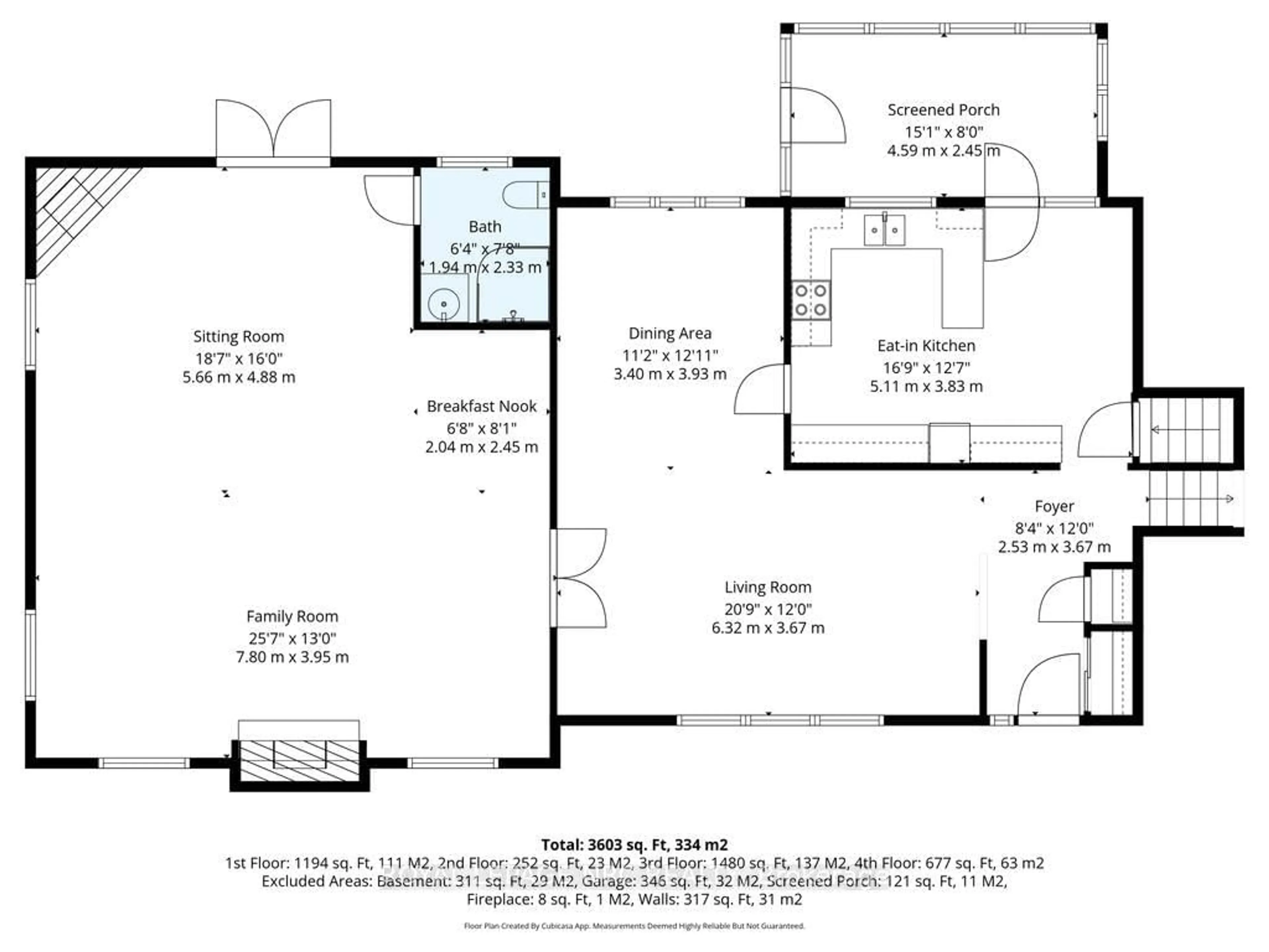Floor plan for 4521 Twenty First St, Lincoln Ontario L0R 2E0