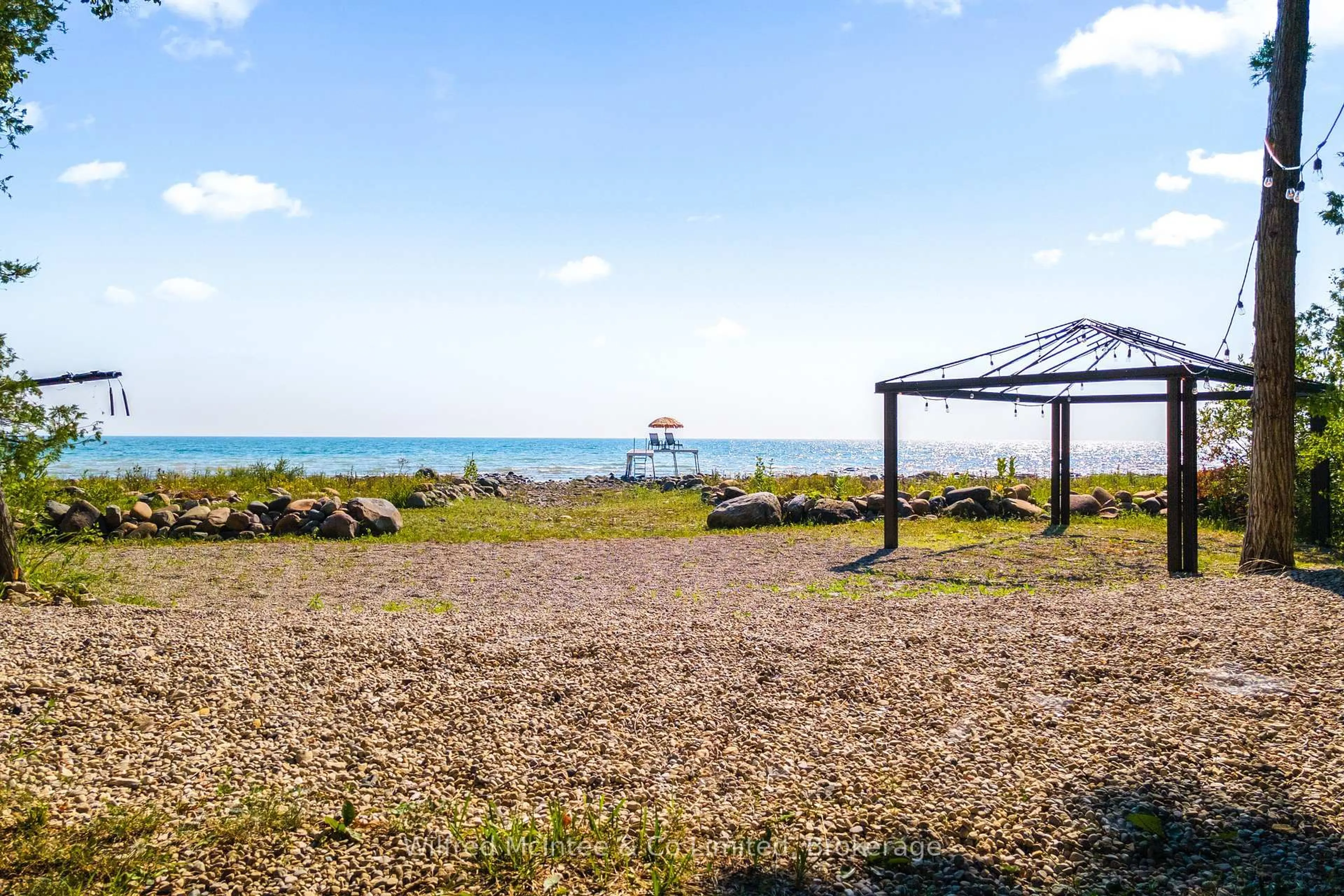Patio, water/lake/river/ocean view for 159 Upper Lorne Beach Rd, Kincardine Ontario N0G 2T0