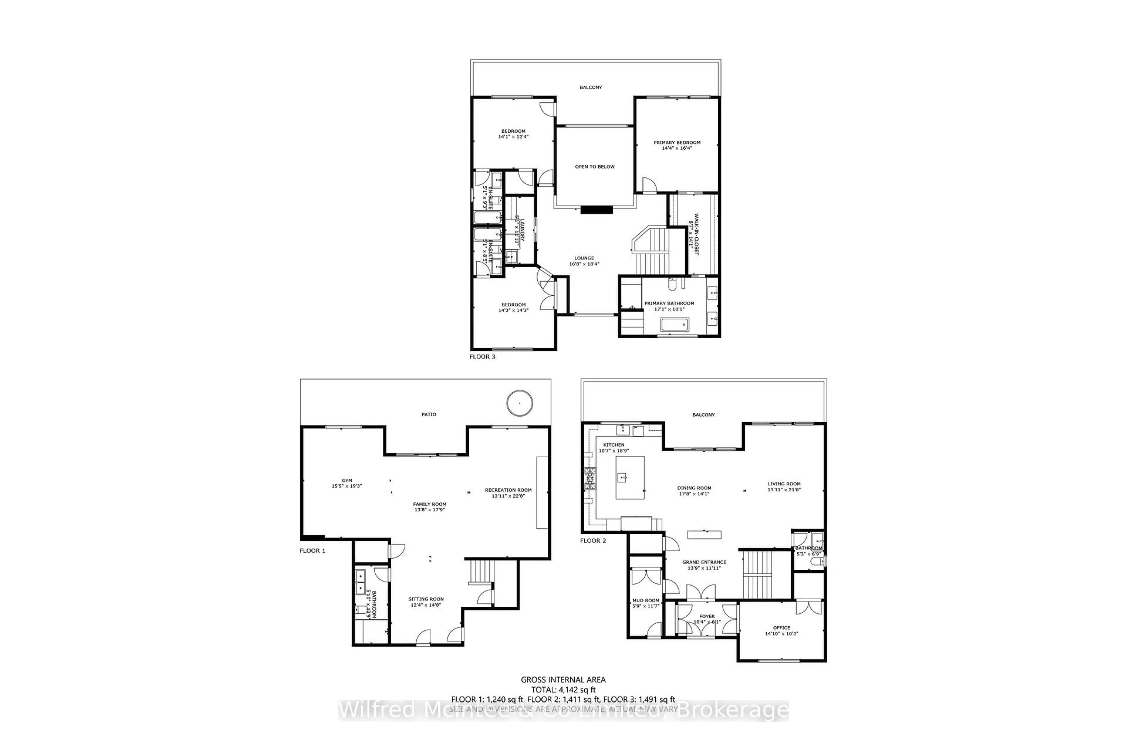 Floor plan for 159 Upper Lorne Beach Rd, Kincardine Ontario N0G 2T0