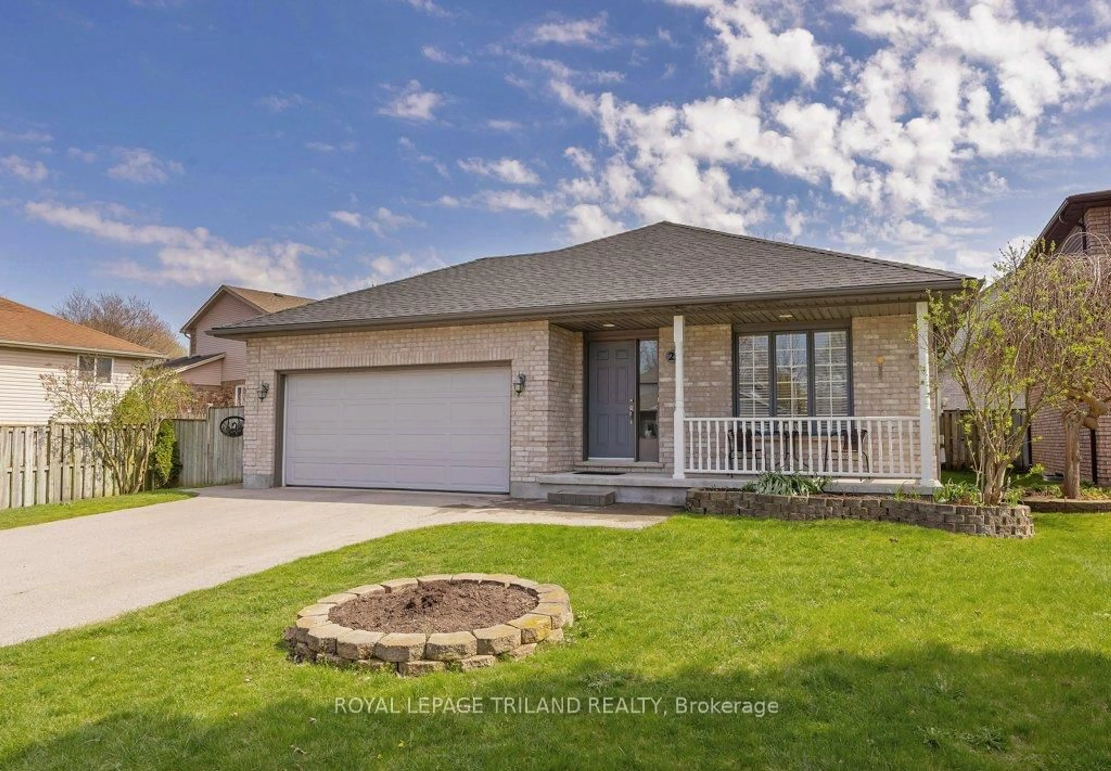 Home with brick exterior material, street for 22 STONEYCREEK Cres, London North Ontario N5X 3X4