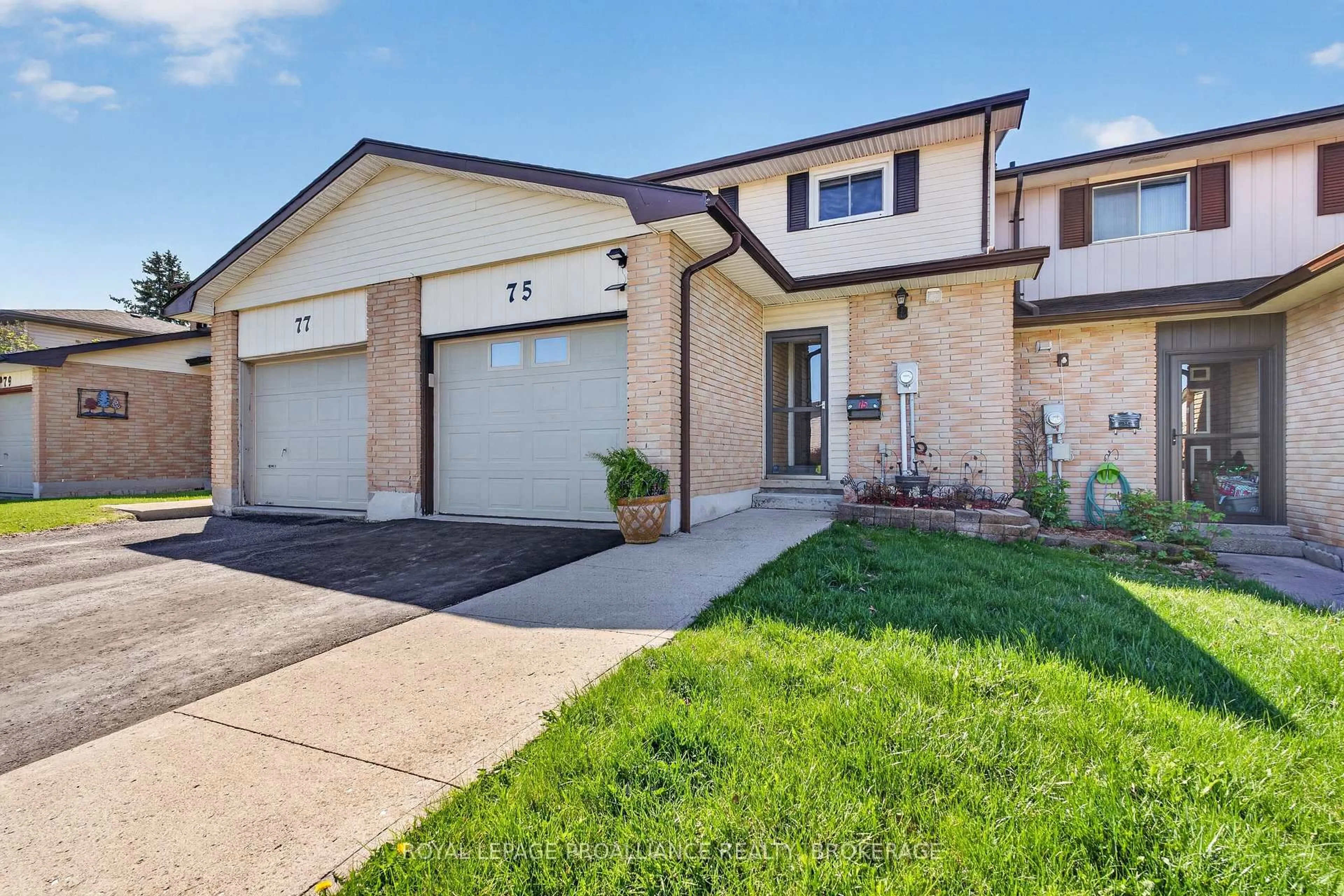 Home with brick exterior material, street for 75 Windfield Cres, Kingston Ontario K7K 6G6