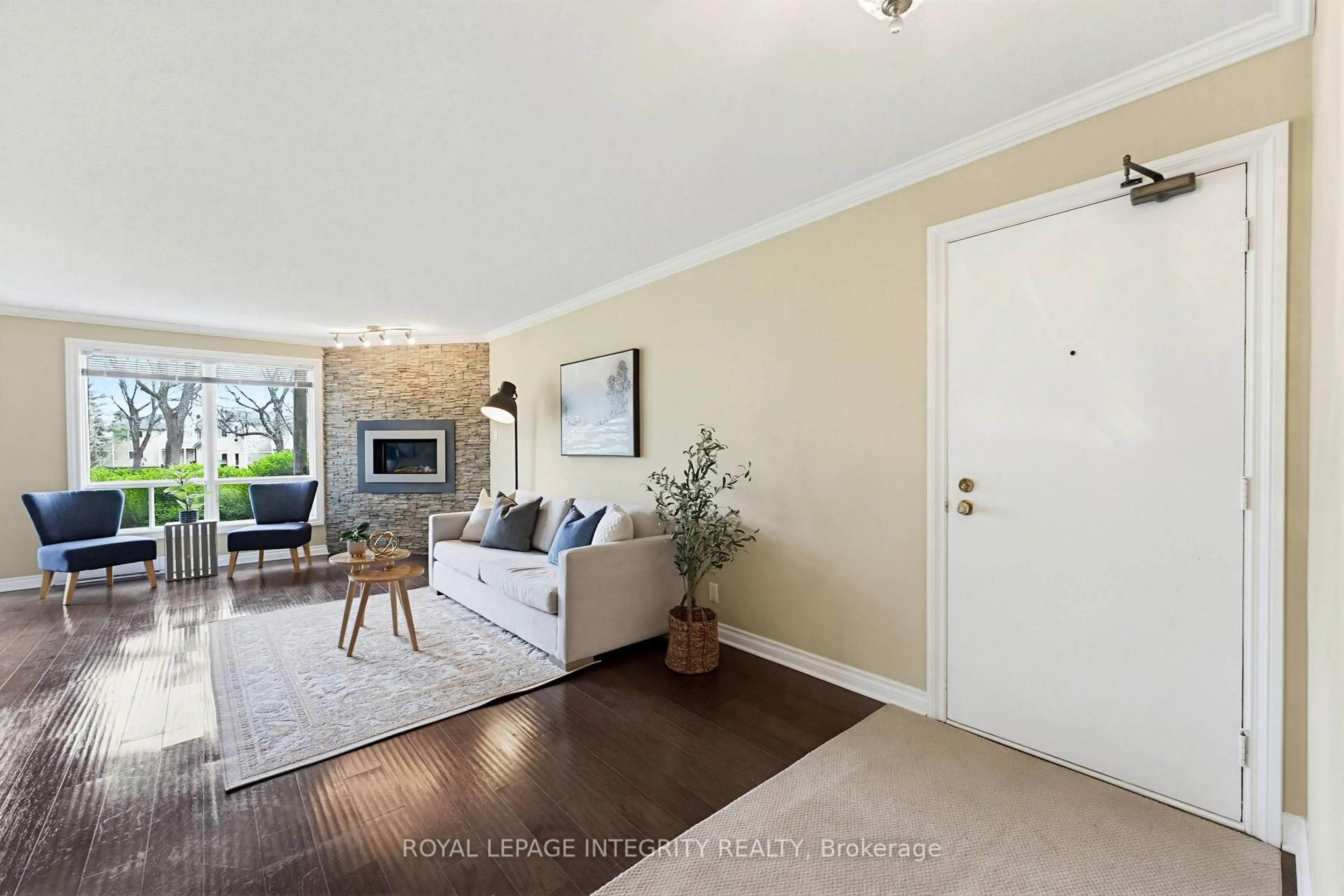 Living room with furniture, unknown for 35A Stonehaven Dr, Ottawa Ontario K2M 1E3