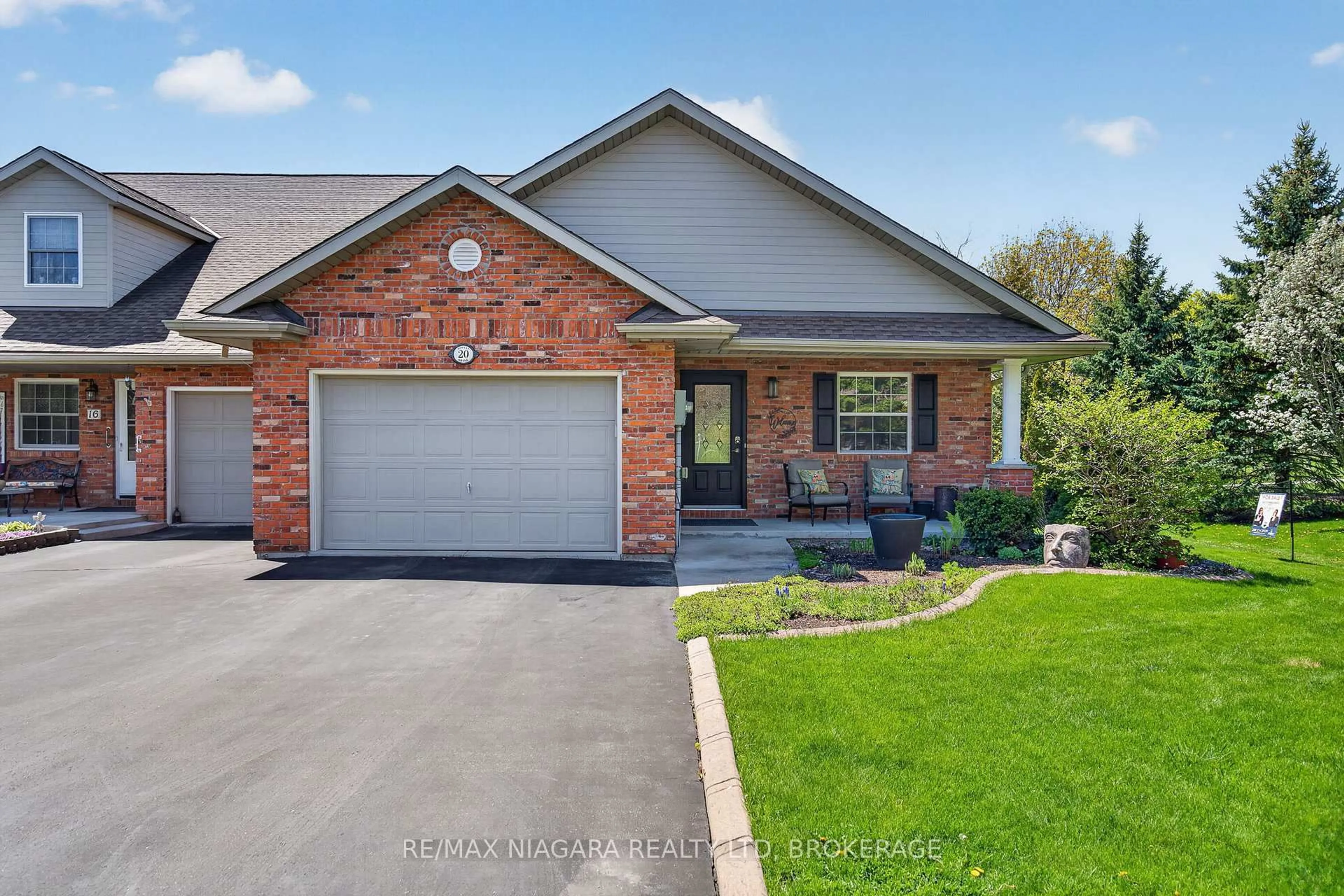 Home with brick exterior material, street for 20 Portal Dr, Port Colborne Ontario L3K 6G2