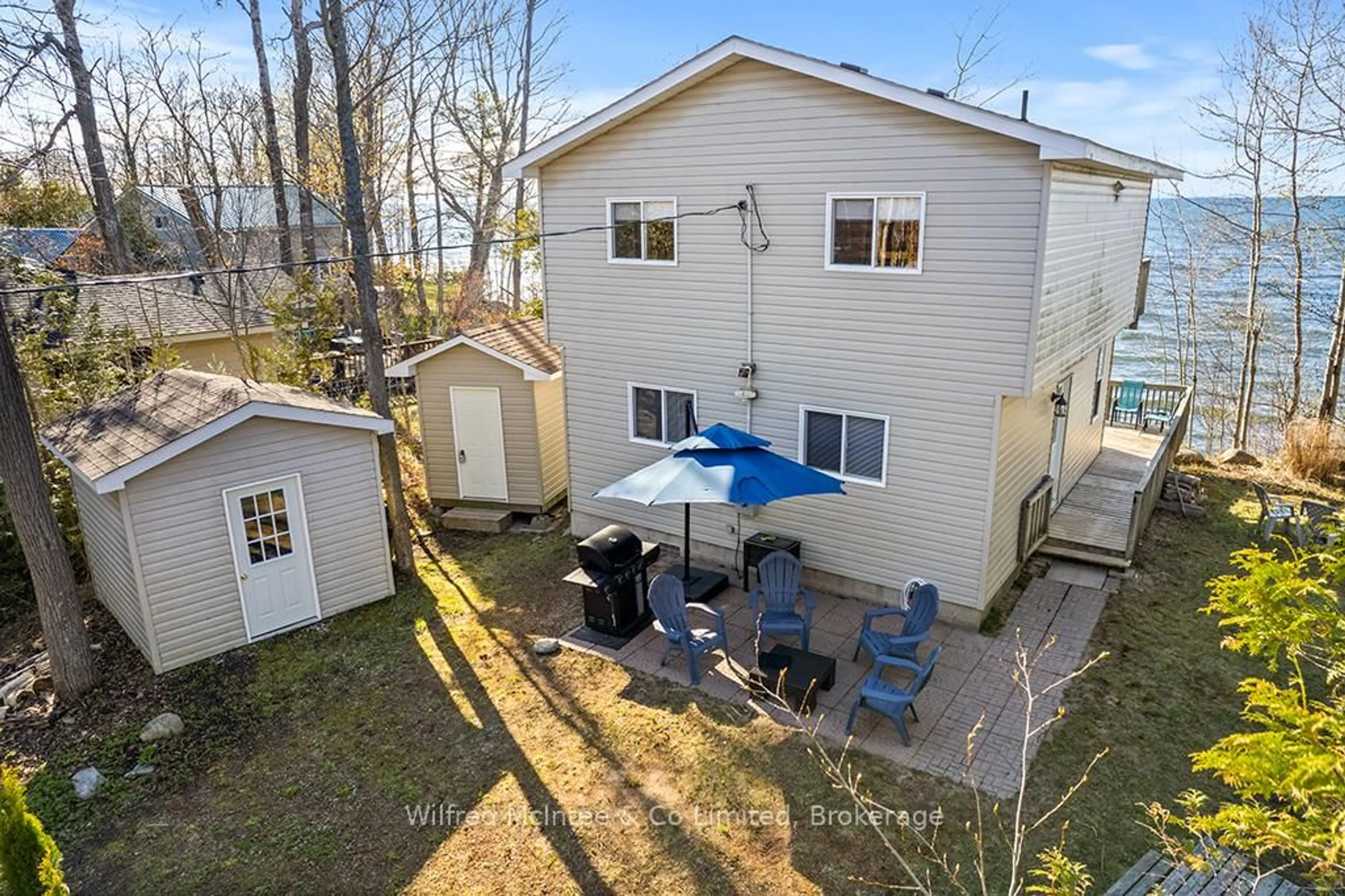 A pic from outside/outdoor area/front of a property/back of a property/a pic from drone, unknown for 639 BRUCE ROAD 13, Native Leased Lands Ontario N0H 2L0