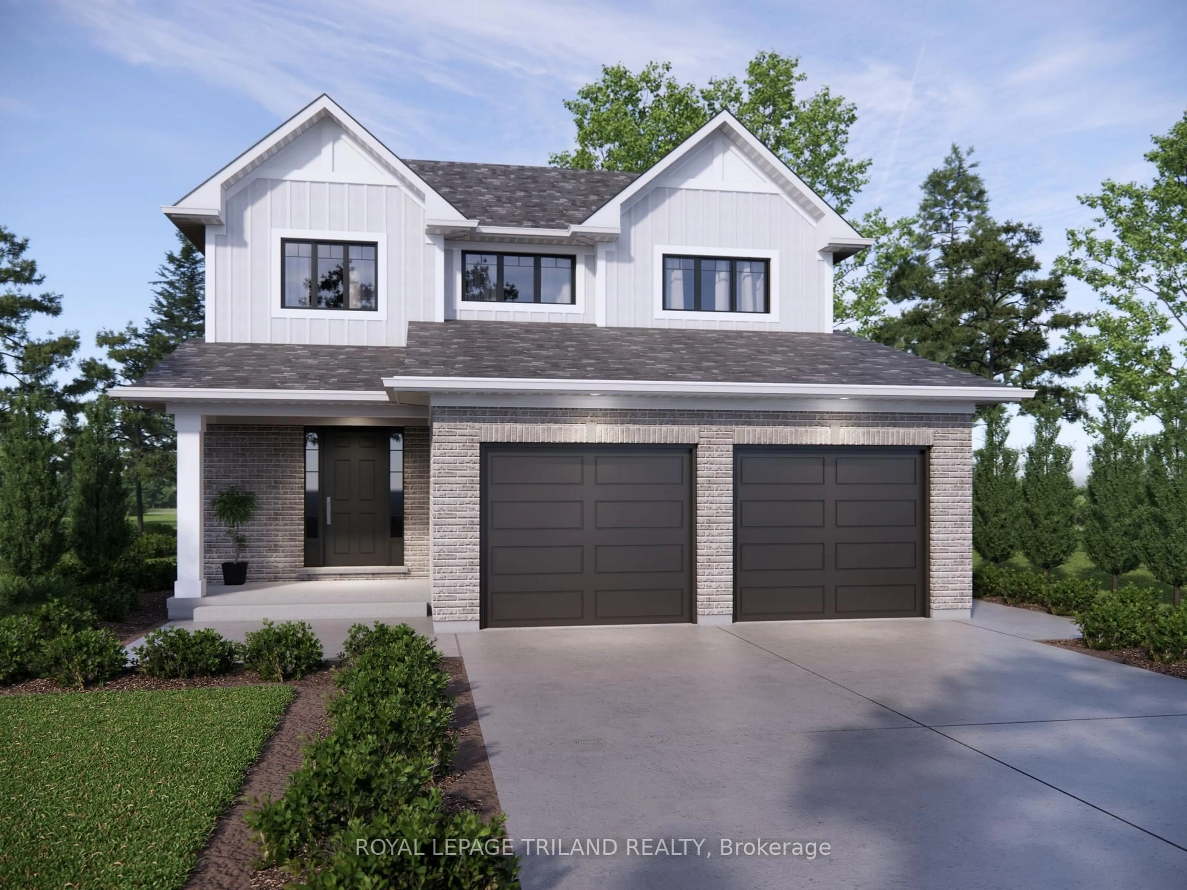 Home with brick exterior material, street for 10 White Tail Path, Central Elgin Ontario N5R 0M6
