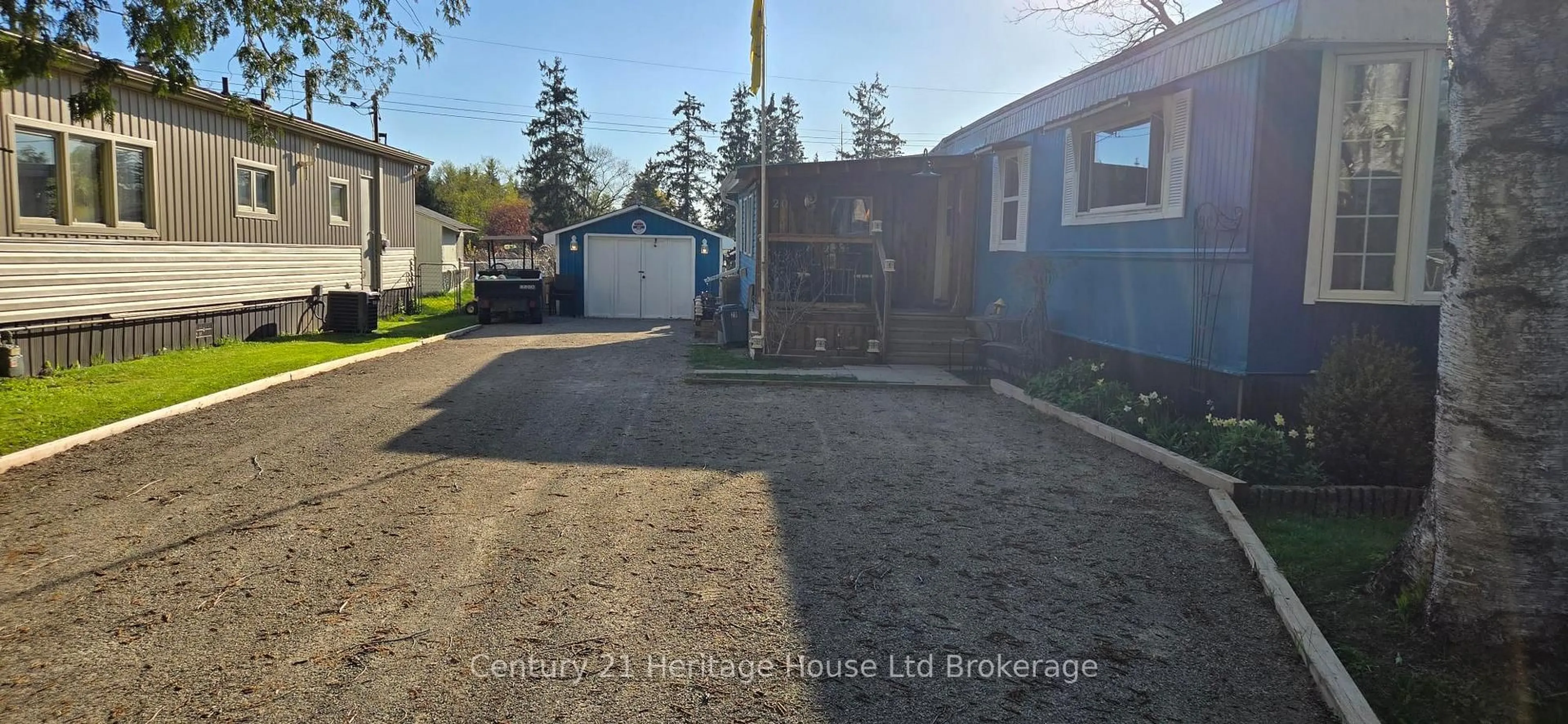 A pic from outside/outdoor area/front of a property/back of a property/a pic from drone, street for 806201 OXFORD ROAD 29 Rd #20, Blandford-Blenheim Ontario N0J 1M0