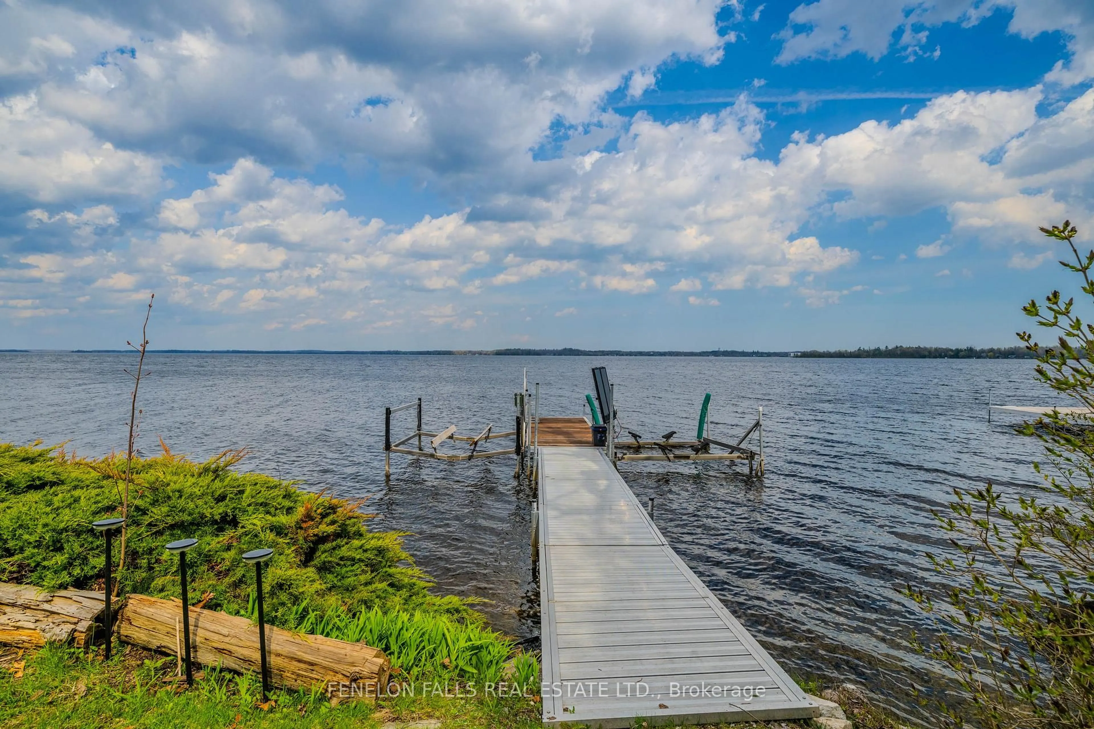 Patio, water/lake/river/ocean view for 39 Bayview Rd, Kawartha Lakes Ontario K0M 1N0