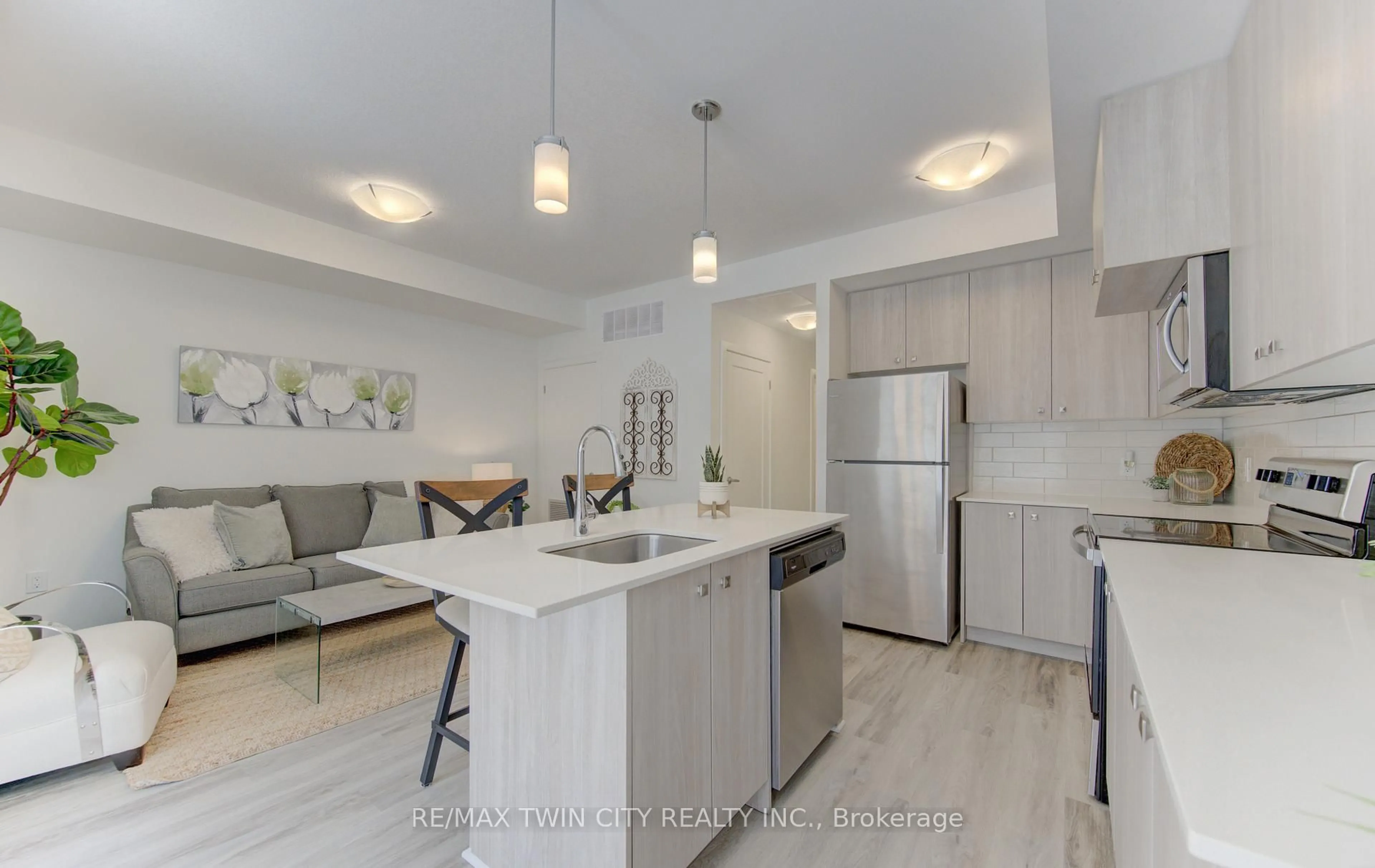 Open concept kitchen, unknown for 20 Palace St #G16, Kitchener Ontario N2E 0J3